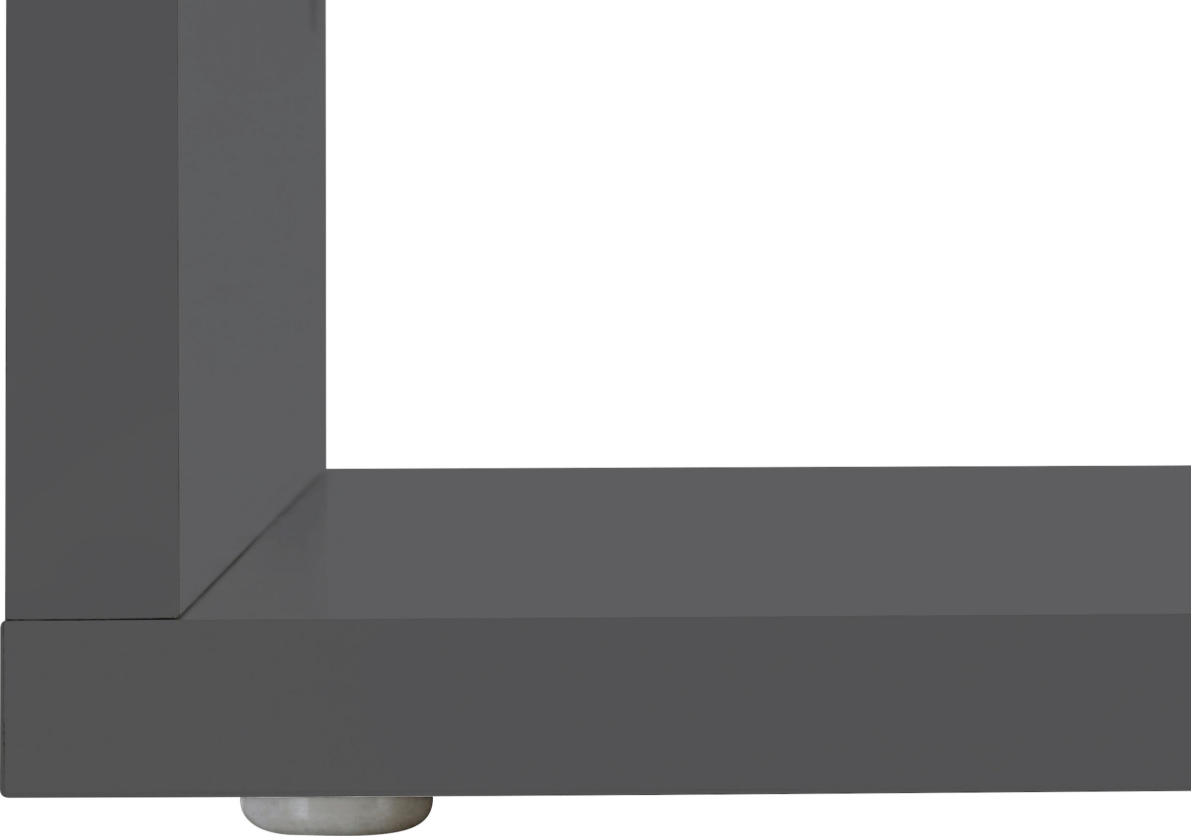 INOSIGN Couchtisch »ZETA- Kaffeetisch, Sofatisch, Wohnzimmertisch, Breite ca. 55 cm«, Made in Italy, mit Ablagemöglichkeit, 55x55 cm
