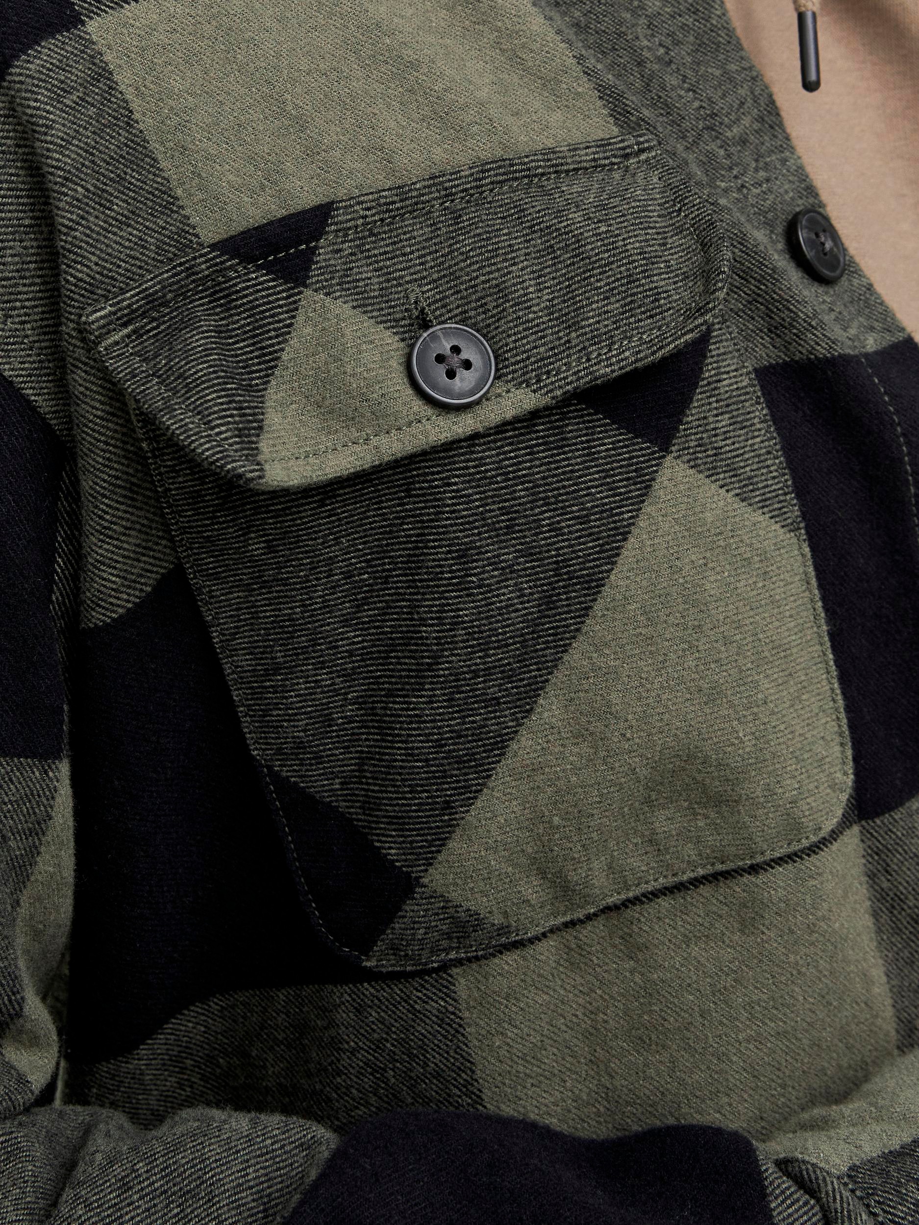 Jack & Jones Langarmhemd »JJEDARREN OVERSHIRT LS NOOS«
