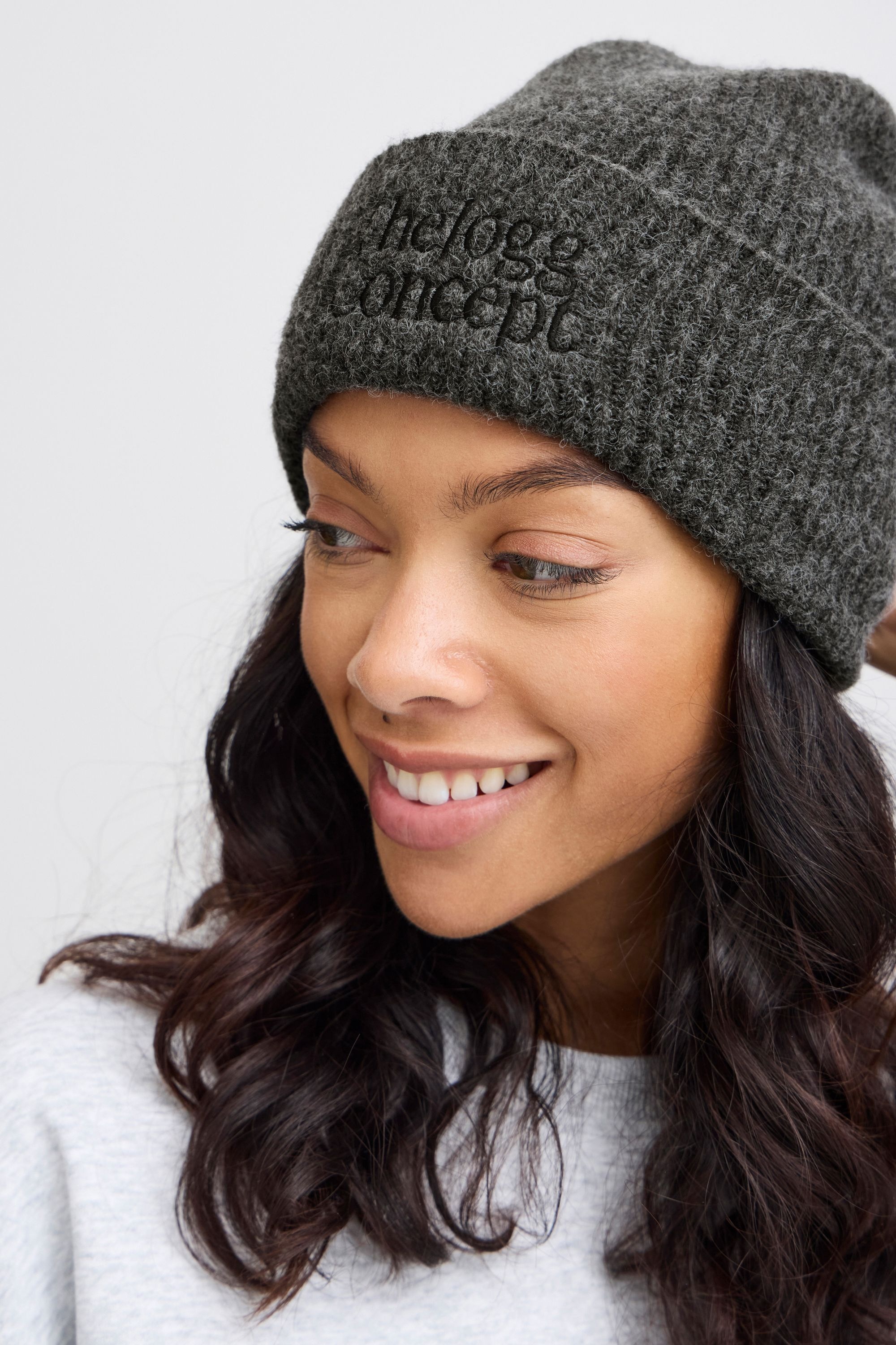 TheJoggConcept Strickmütze »Strickmütze JCVIOL BEANIE LOGO -«