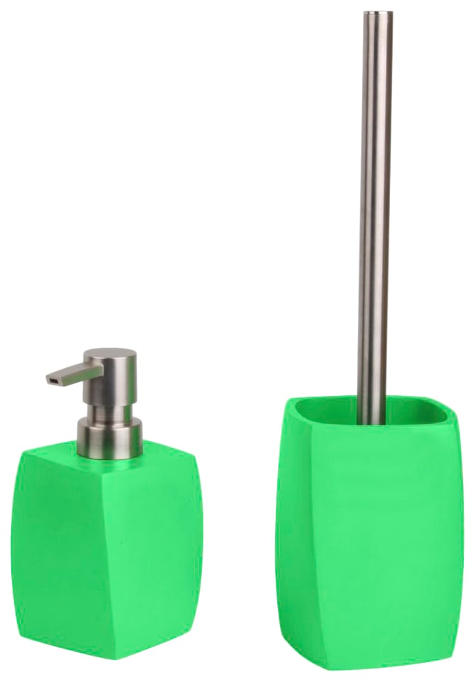 Sanilo Badaccessoire-Set »Wave Green«, (Kombi-Set, 2 tlg.), bestehend aus Seifenspender und...