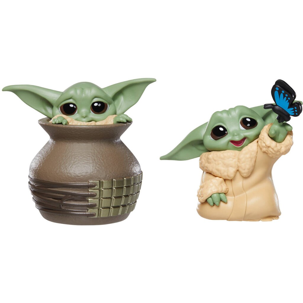 Hasbro Spielfigur »Star Wars The Bounty Collection Serie 4 Grogu mit Schmetterling und im Krug«