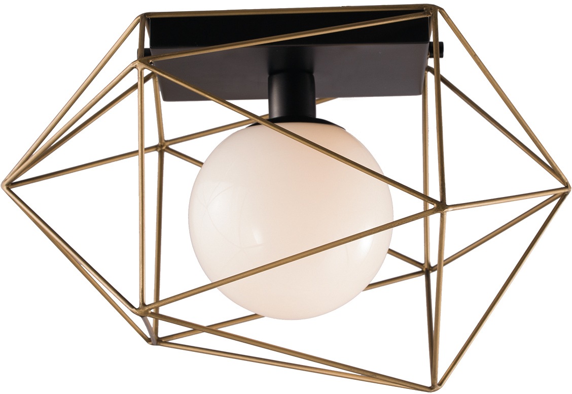 LUCE Design Deckenleuchte »I-ABRAXAS-PL1 ORO«, E27, 1 St.