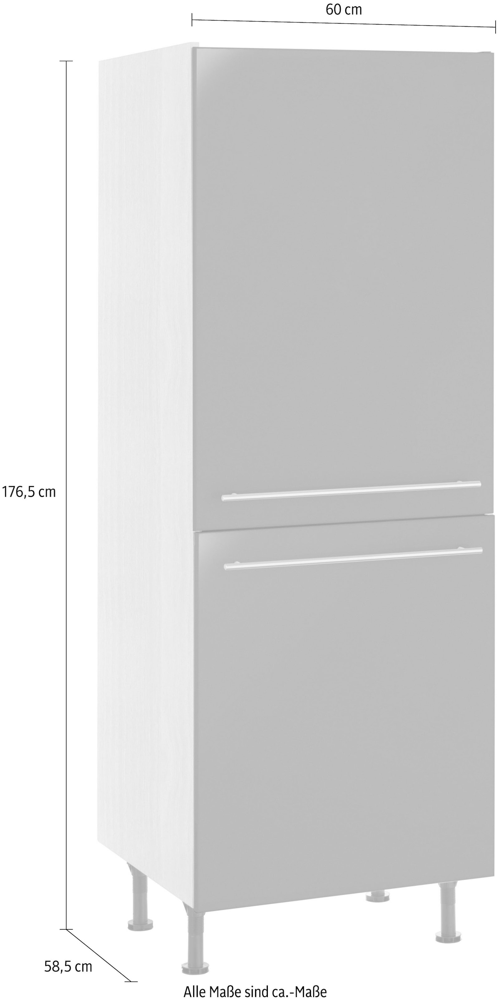 OPTIFIT Hochschrank »Bern«, 60 cm breit, 176 cm hoch, mit höhenverstellbaren  Stellfüßen kaufen online bei OTTO