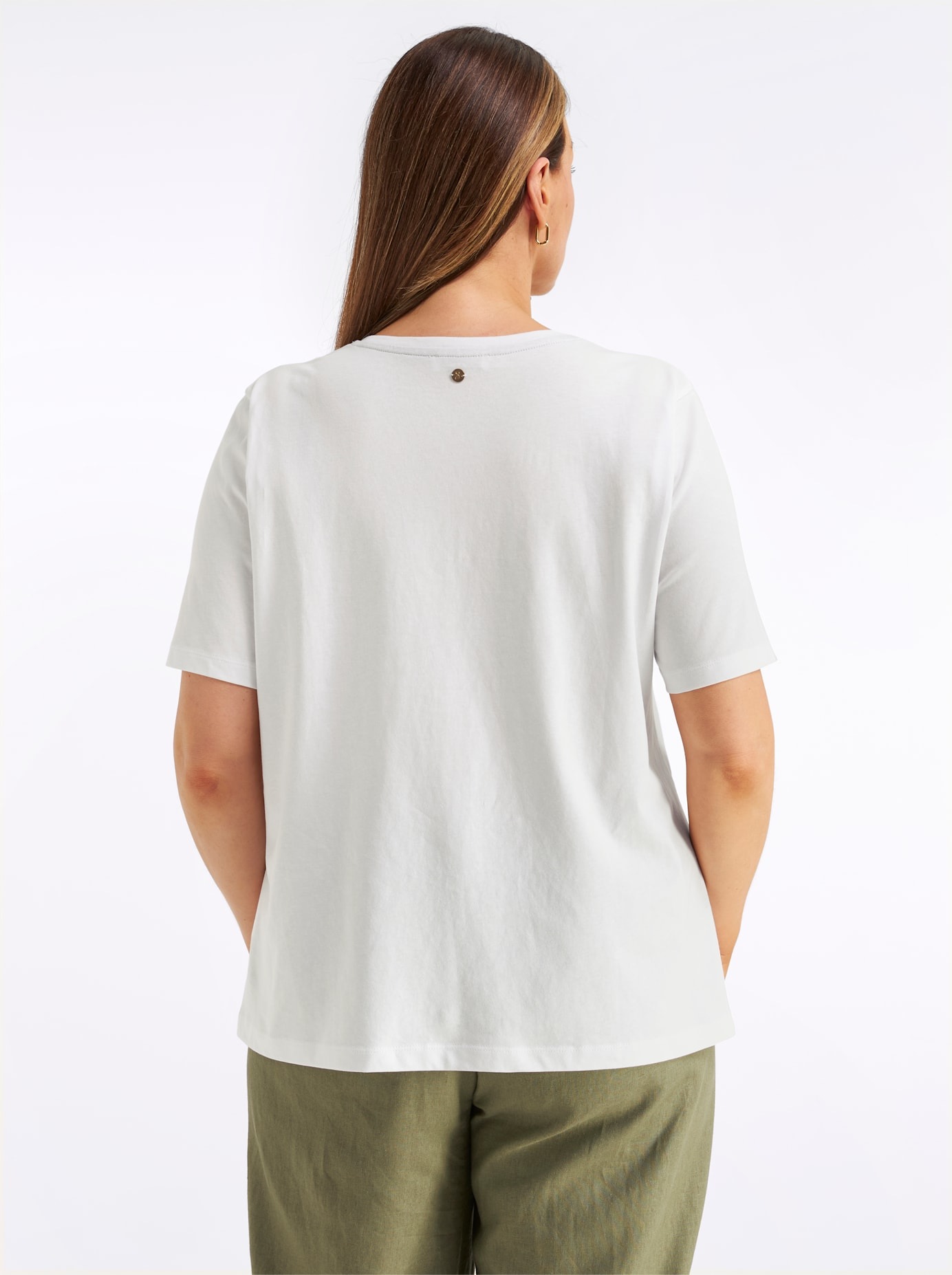 Sheego V-Shirt »Shirt« 1