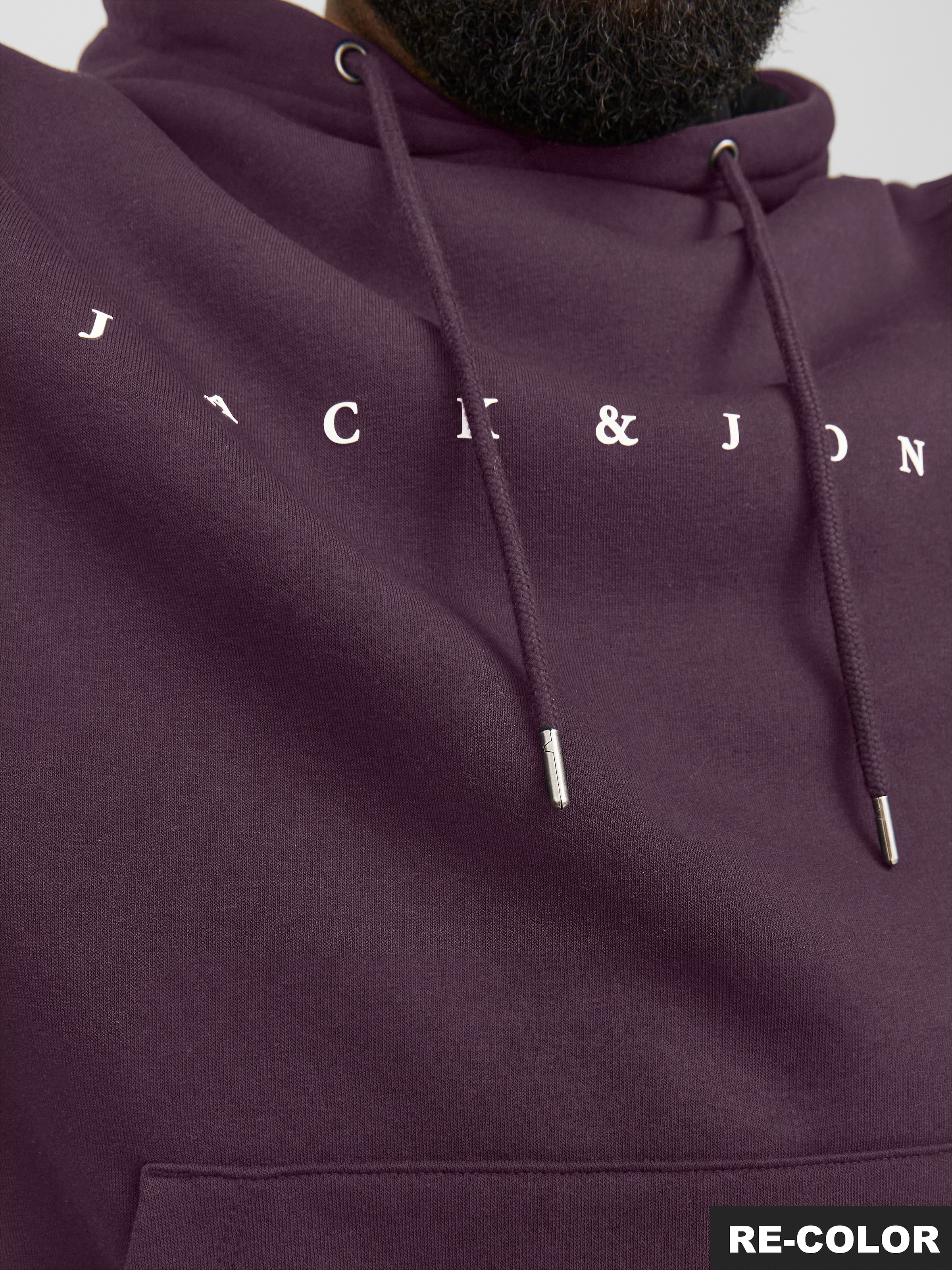 Jack & Jones PlusSize Kapuzensweatshirt »JJESTAR JJ SWEAT HOOD NOOS PLS«, mit Kängurutasche