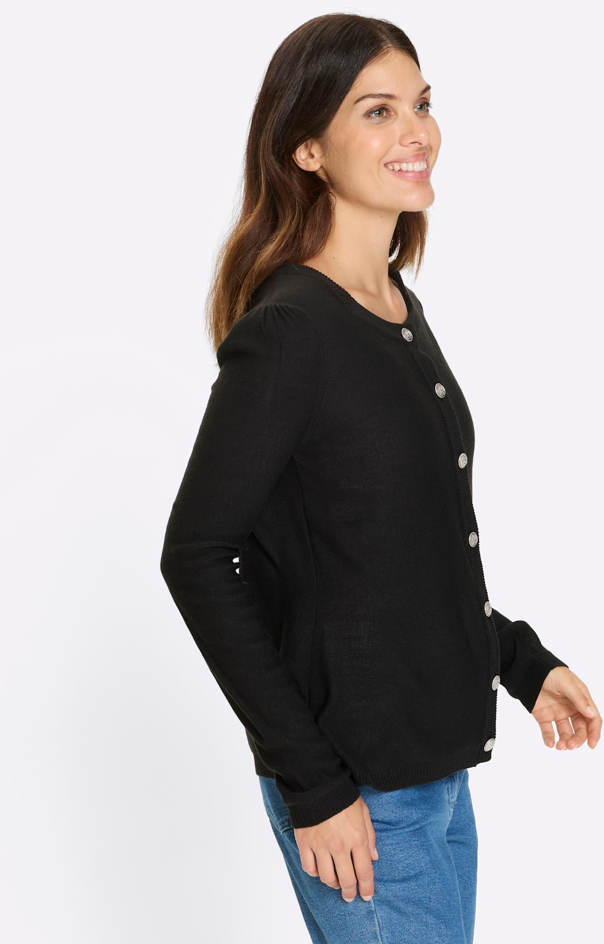 Classic Basics Strickjacke