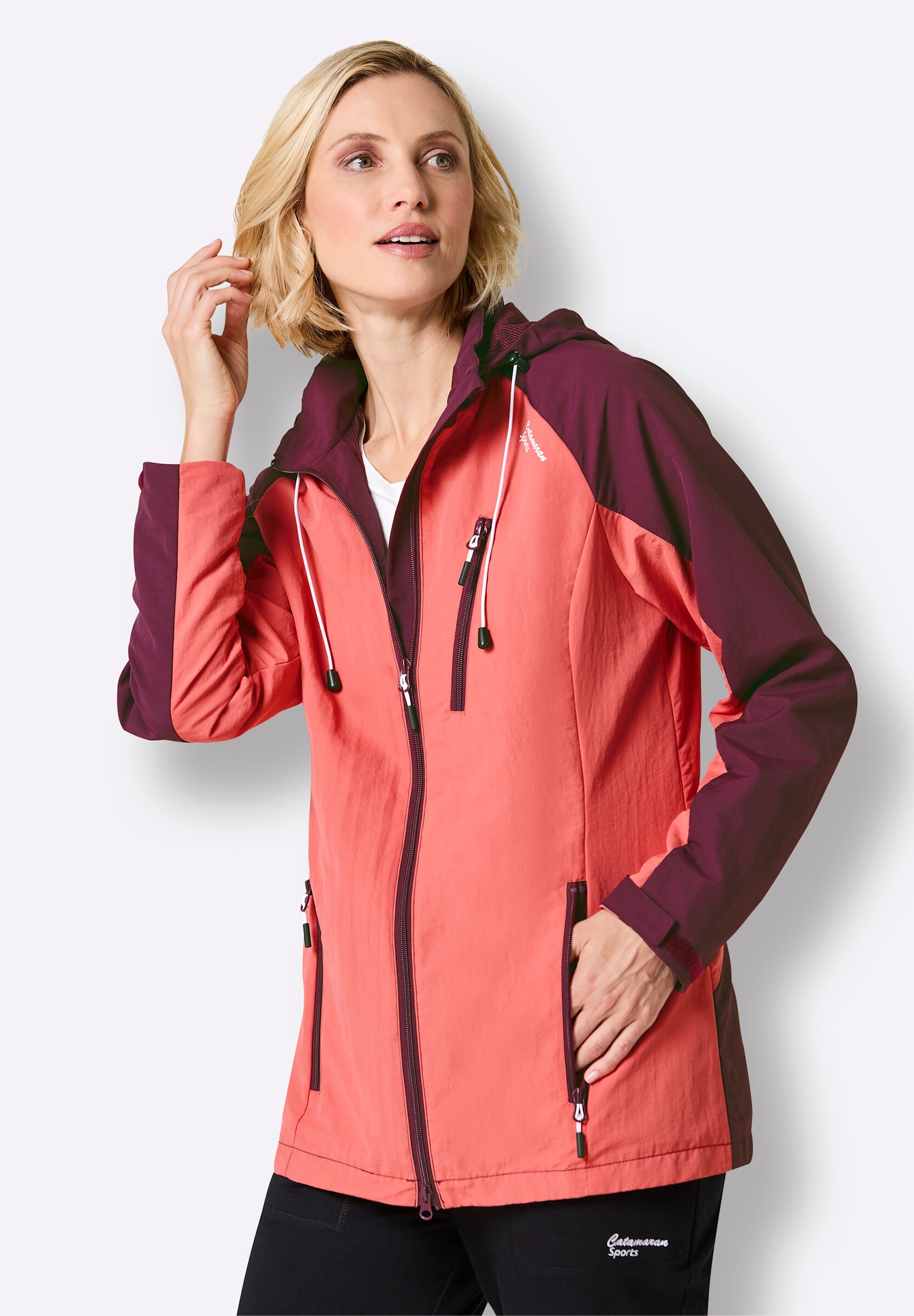Witt Funktionsjacke »Funktionsjacke Funktionsjacke mit 1 Reißverschluss-Innentasche« Abnehmbare Kapuze