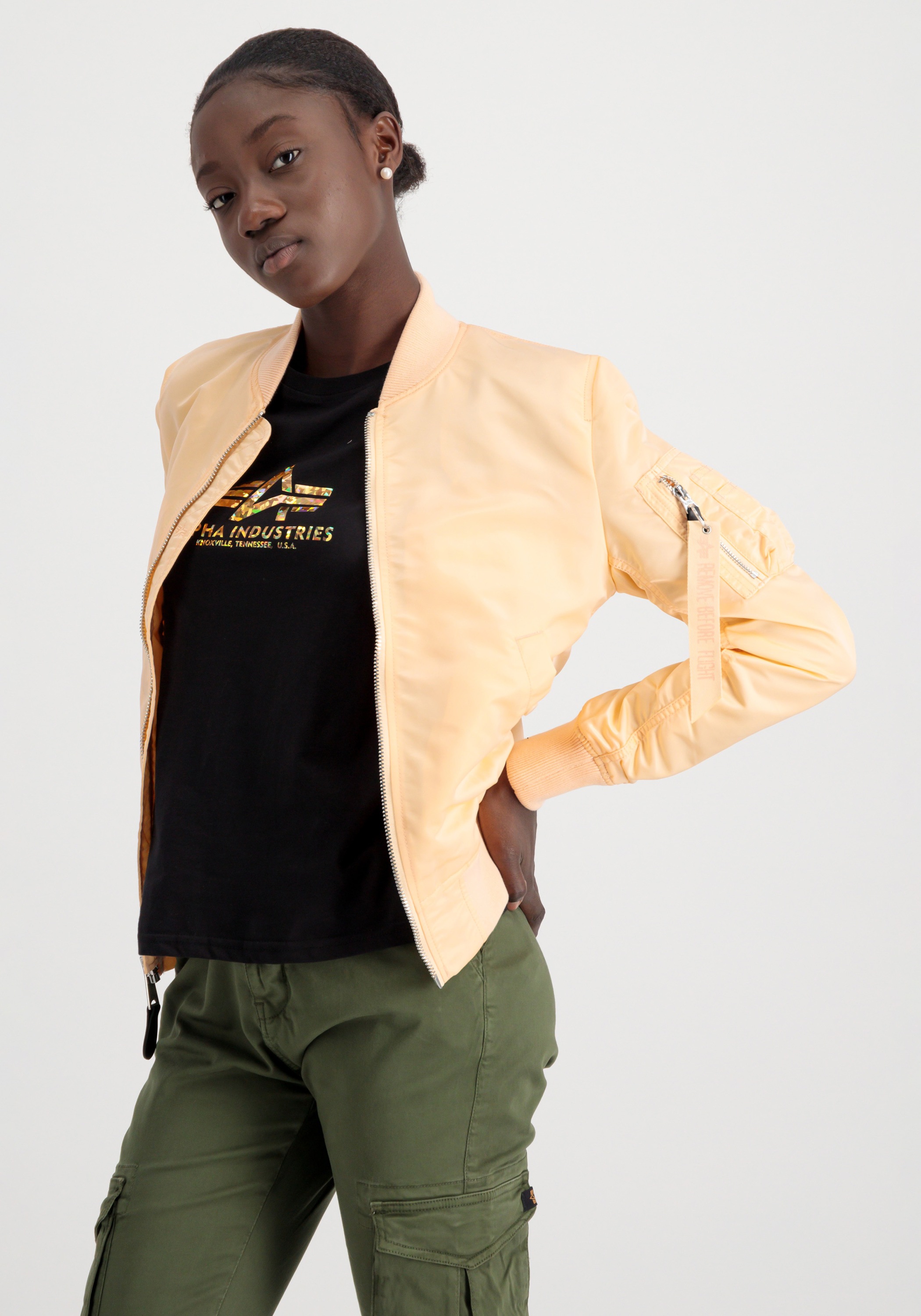 Alpha Industries Bomberjacke »Alpha Industries Women - Bomber Jackets MA-1 VF LW Wmn«