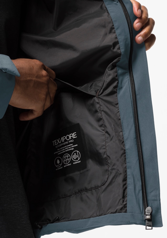 Jack Wolfskin Funktionsjacke »MAINKAI JKT M«, mit Kapuze