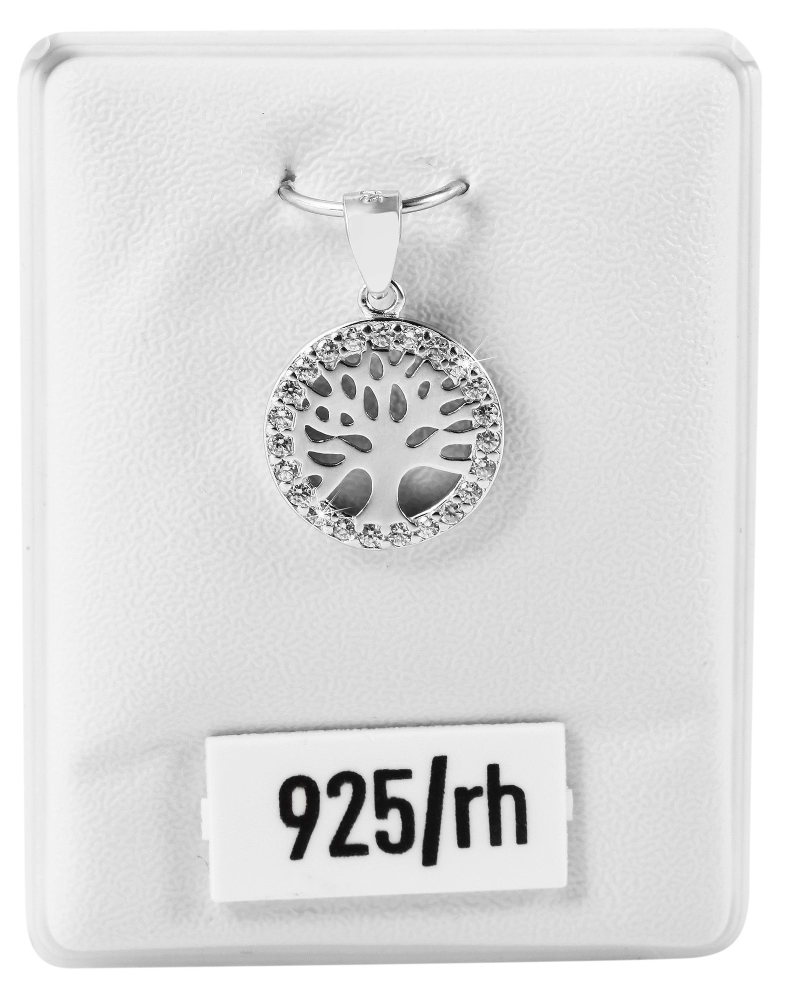 Adelia´s Kettenanhänger »Damen Anhänger ¿ Lebensbaumanhänger aus 925 Silber mit Zirkonia«
