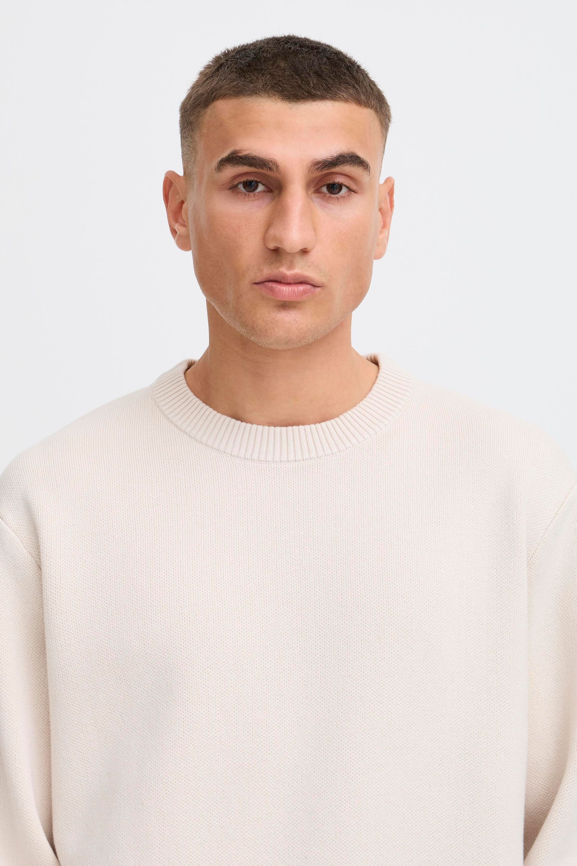 !Solid Strickfleece-Pullover »Strickpullover SDRYKER«