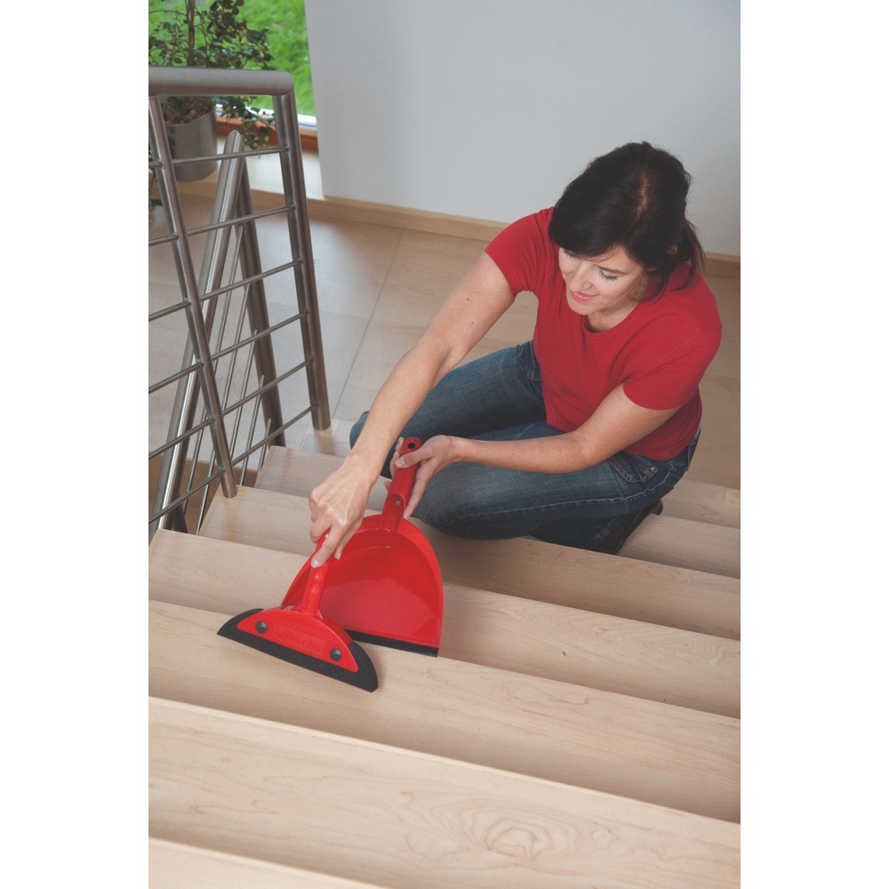 Vileda Kehrgarnitur »Vileda Superfeger Classic Besen System  + Superfeger Classic Kehrset« Set 4 Stk. aus Polypropylen Set aus Superfeger Classic System und Superfeger Classic Kehrset