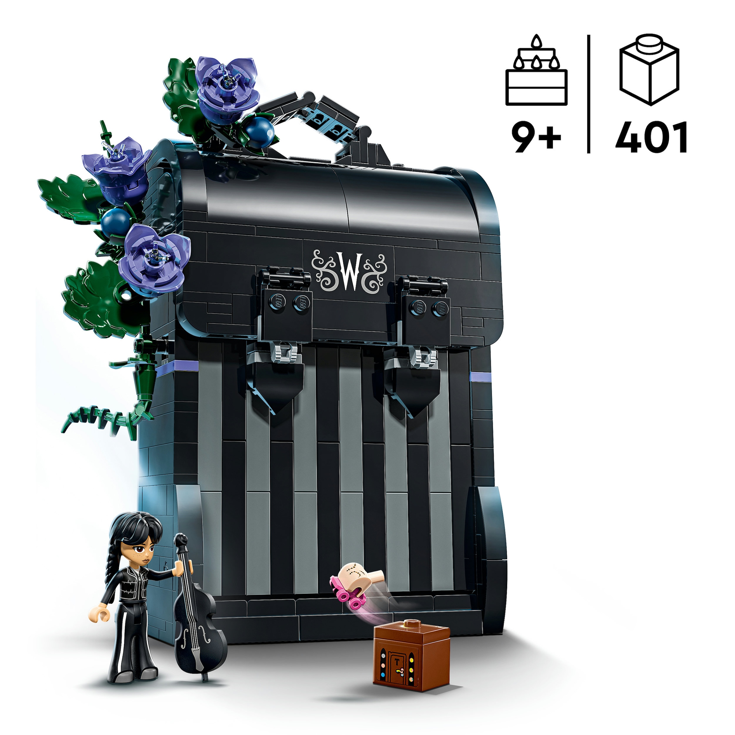 LEGO® Konstruktionsspielsteine »Wednesdays Rucksack (76787), LEGO Wednesday« Made in Europe