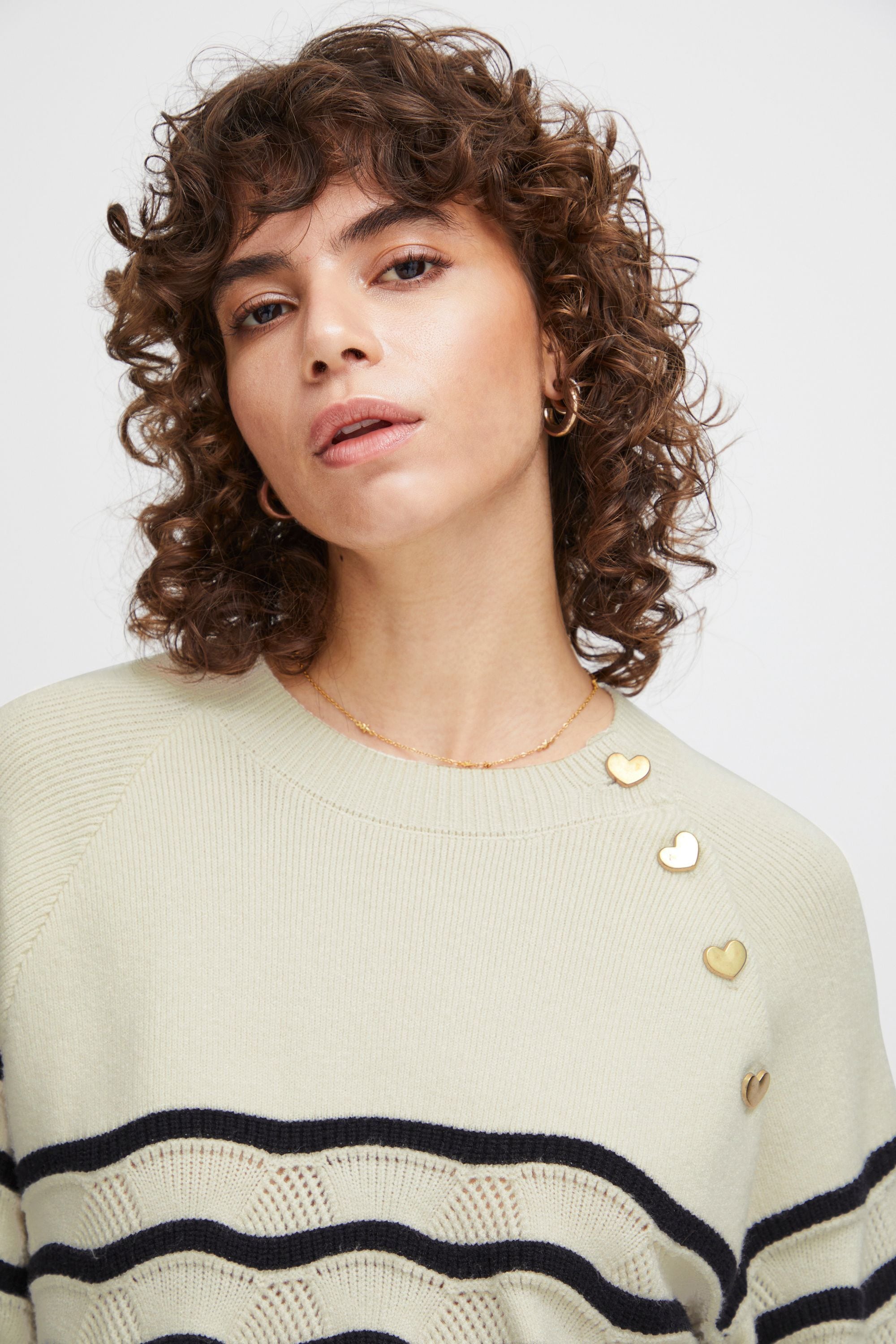 ATELIER RÊVE Strickfleece-Pullover »Strickpullover IRMaise«