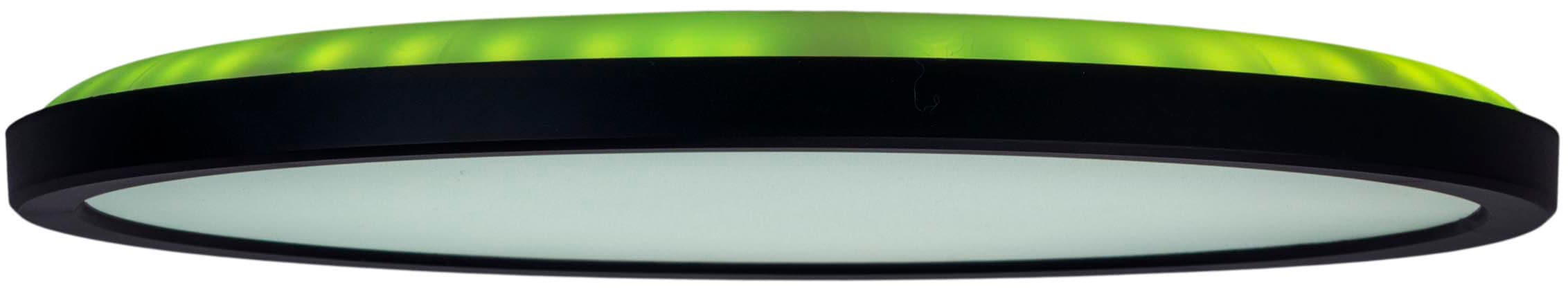 näve Deckenleuchte »LED "CARLO" mit RGB-Backlight D: 29,3 cm« 2 Stk. Kaltweiß | Neutralweiß | Warmweiß Dimmbar mit Memoryfunktion, Farbwechsler und Nachtlichtfunktion