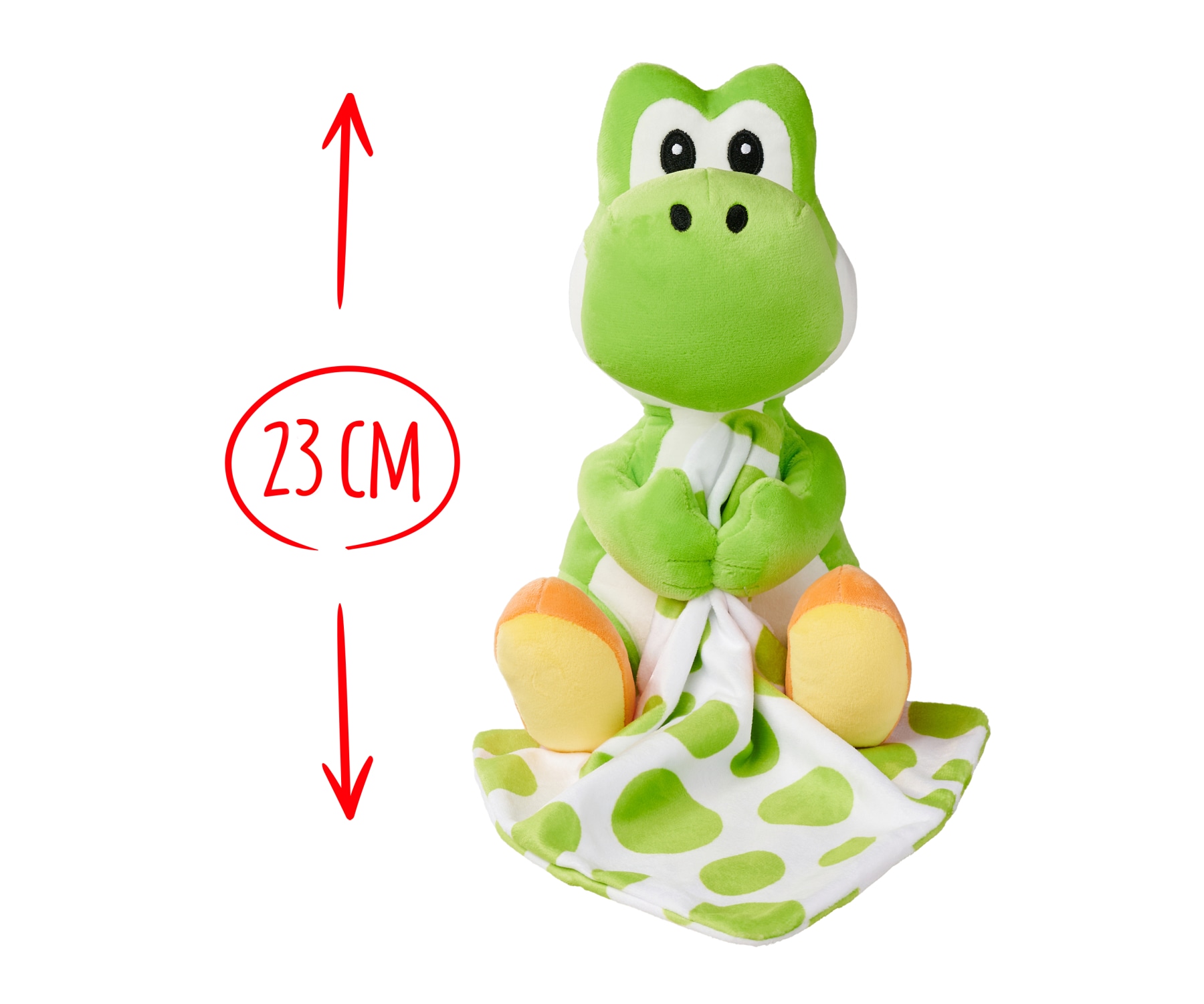 SIMBA Plüschfigur »My Mario - Yoshi with Blanket, 23 cm«