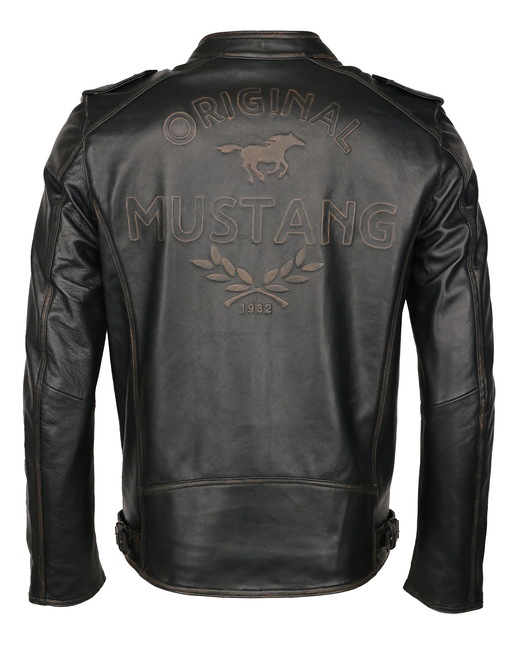 MUSTANG Bikerjacke »Lederjacke 31021505«