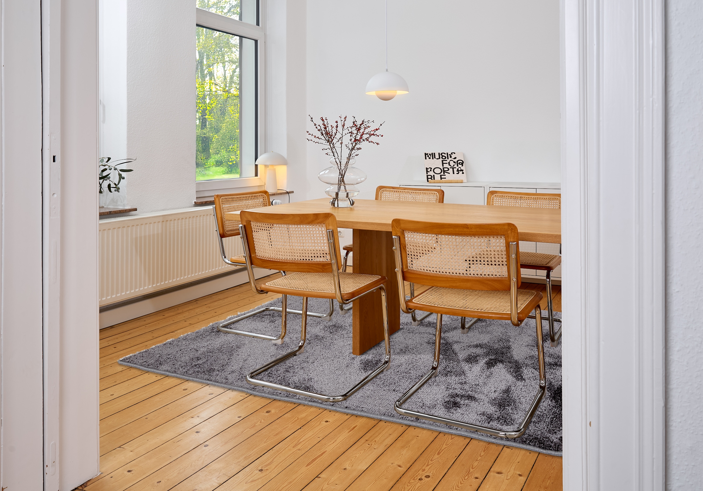 ASTRA Teppich »Stevie 250« rechteckig 9 mm Höhe weicher Kurzflor, gewebt, Wohnzimmer, Schlafzimmer