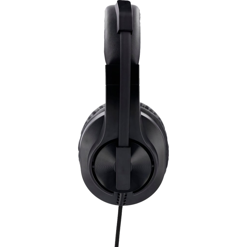 Hama PC-Headset »PC Office Headset, Stereo, Klinke, Aux, 2 m Schwarz«, Stummschaltung