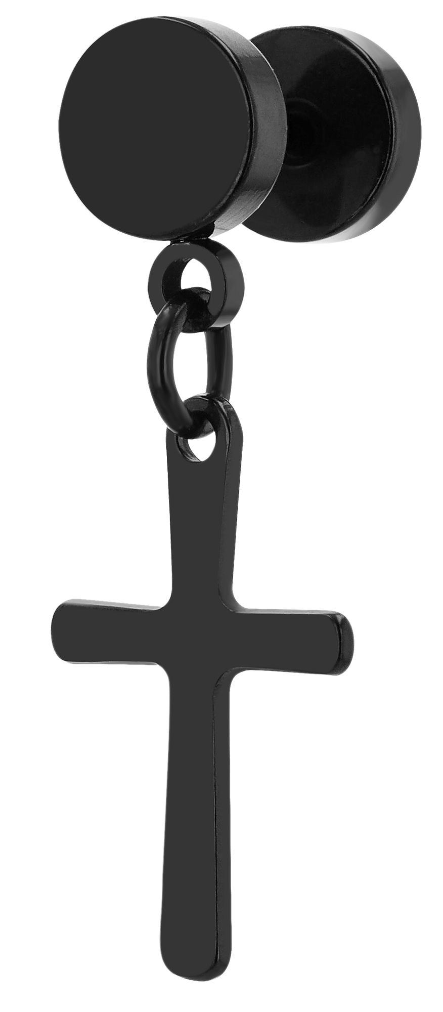 Adelia´s Kreuzanhänger »Unisex Anhänger ¿ Kreuz Kreuzanhänger aus Edelstahl«