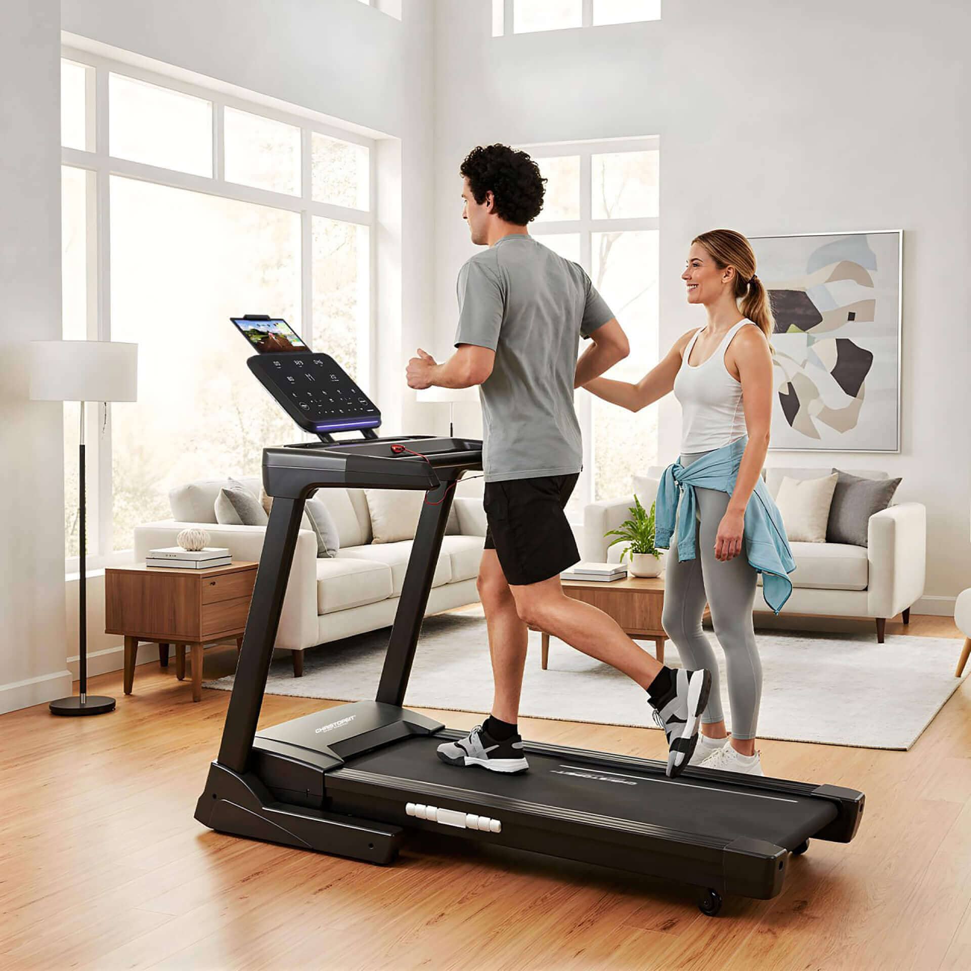 Christopeit Sport® Laufband »Laufband TM 4500 S« bis max. 20 km/h, 130 kg max. Benutzergewicht