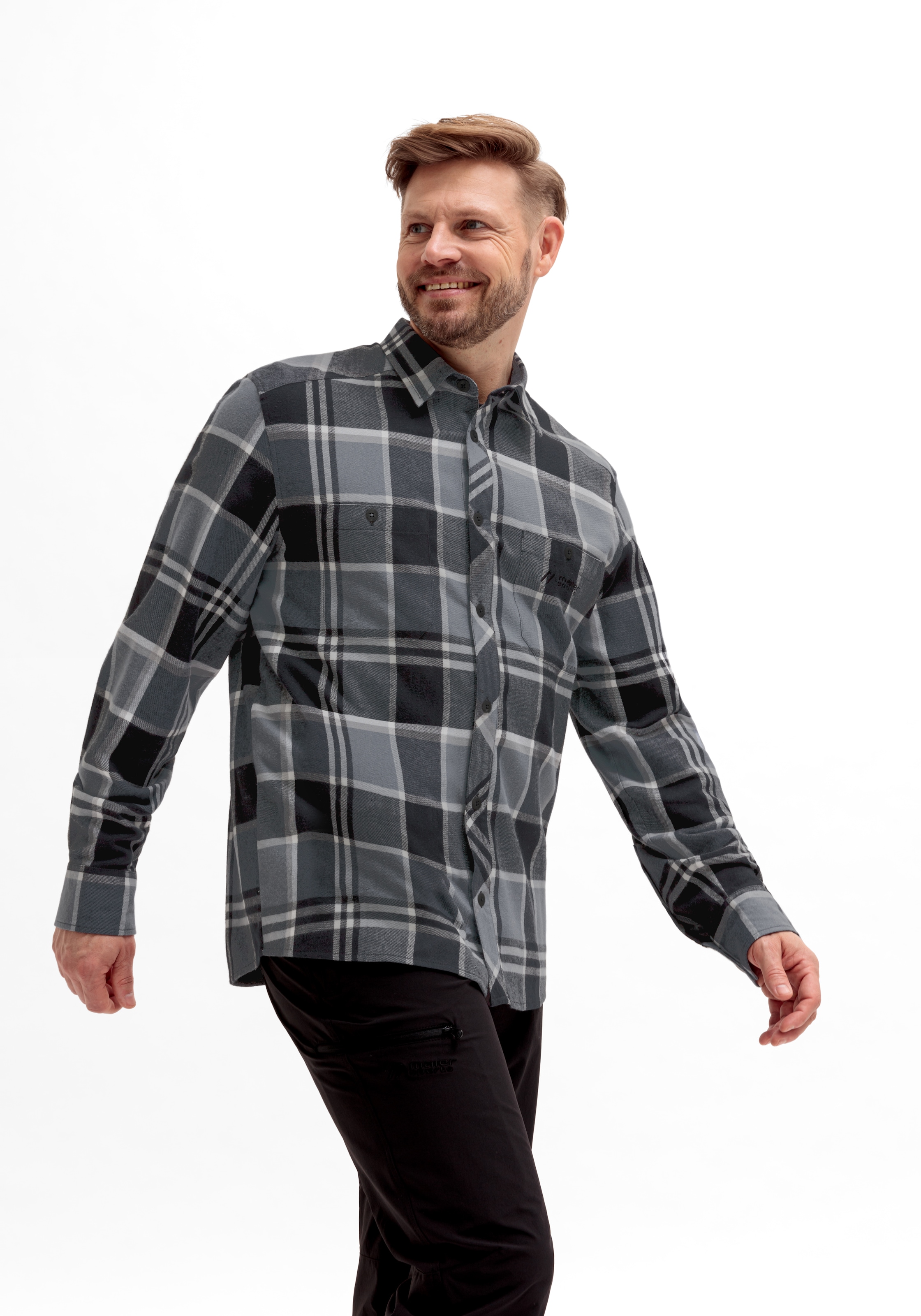 Maier Sports Funktionshemd »Predeal 2.0 M«, Herren Hemd warm u. atmungsaktiv