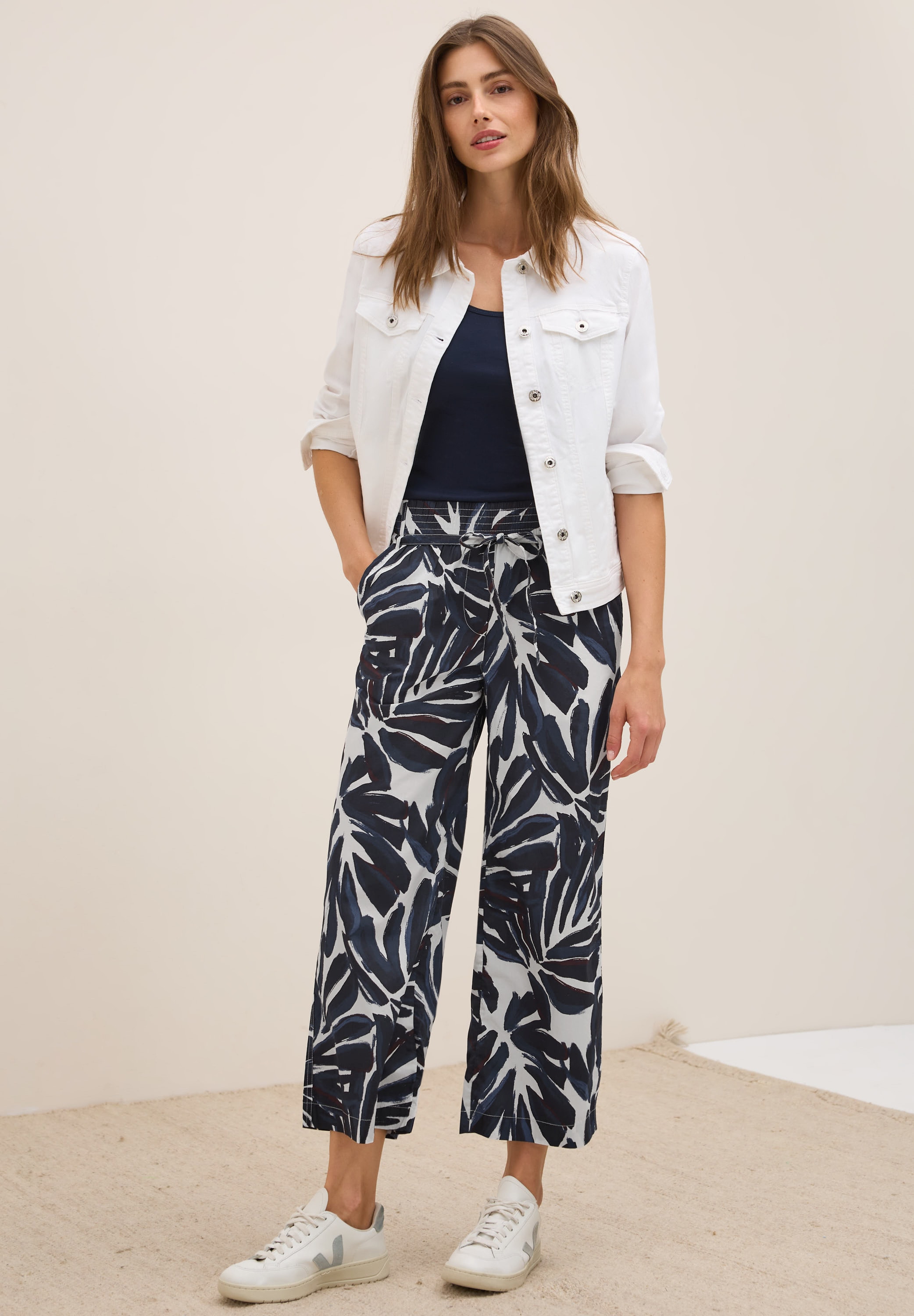 Cecil Stoffhose »Style NEELE«, mit grafischem Muster
