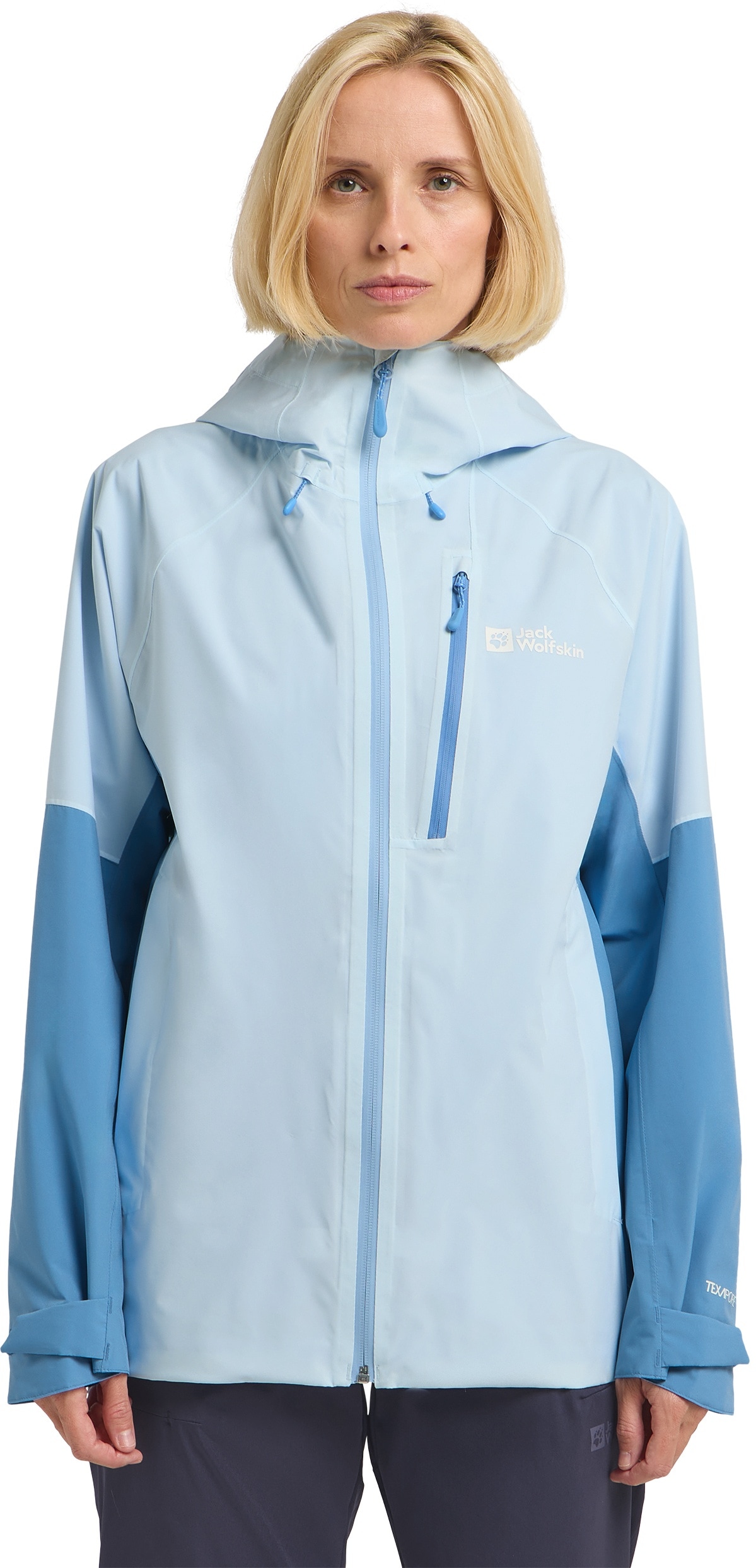 Jack Wolfskin Funktionsjacke »EAGLE PEAK 2L JKT W«, mit Kapuze