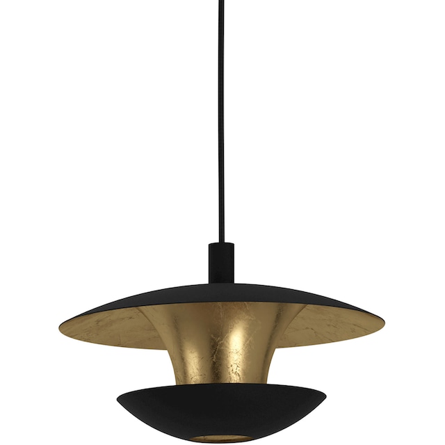 EGLO Hängeleuchte »NUVANO«, Hängeleuchte in schwarz und gold aus Stahl -  inkl. GU10 - 4,5W online bei OTTO