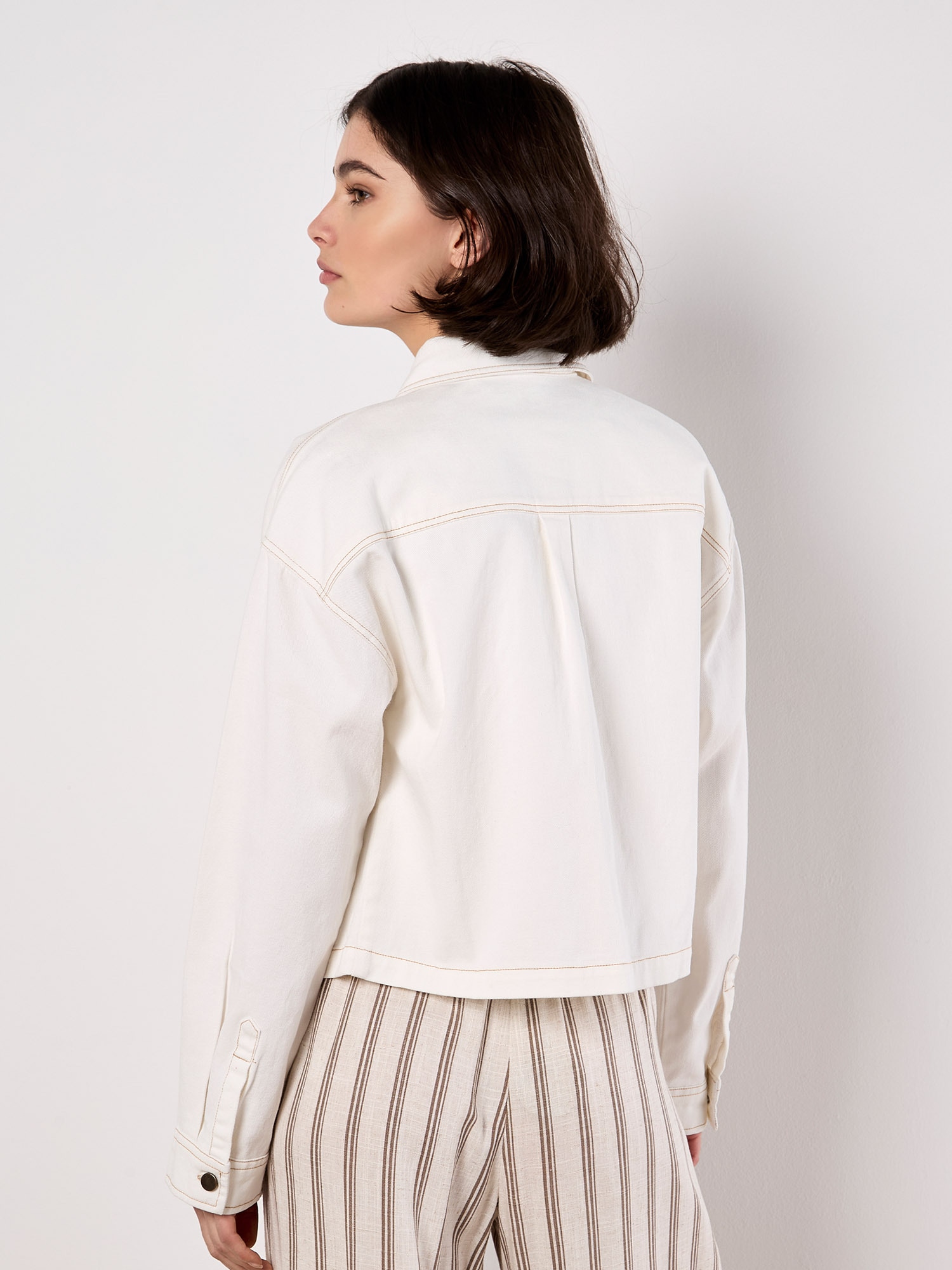 Apricot Shirtbluse »Bluse« in Croppedlänge