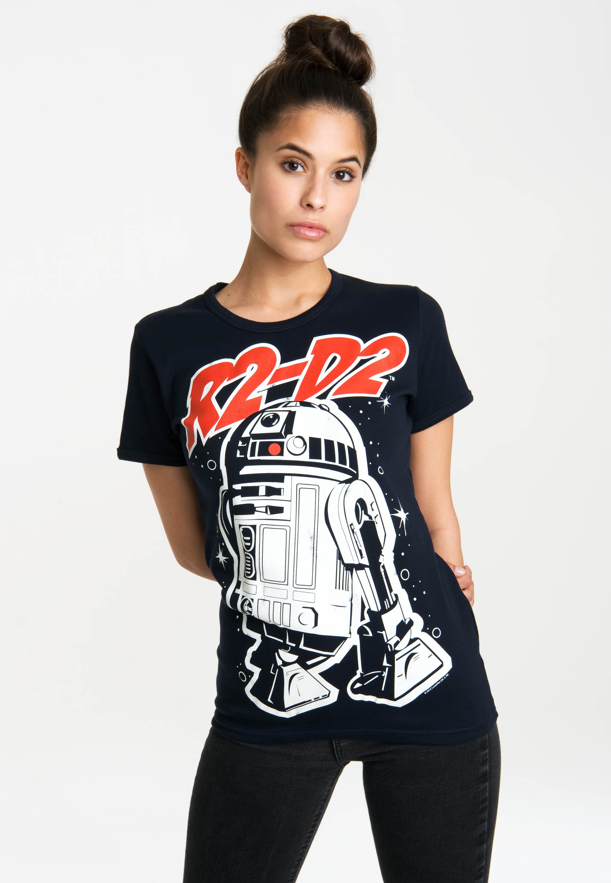 LOGOSHIRT T-Shirt »R2-D2«, mit lizenzierten Originaldesign
