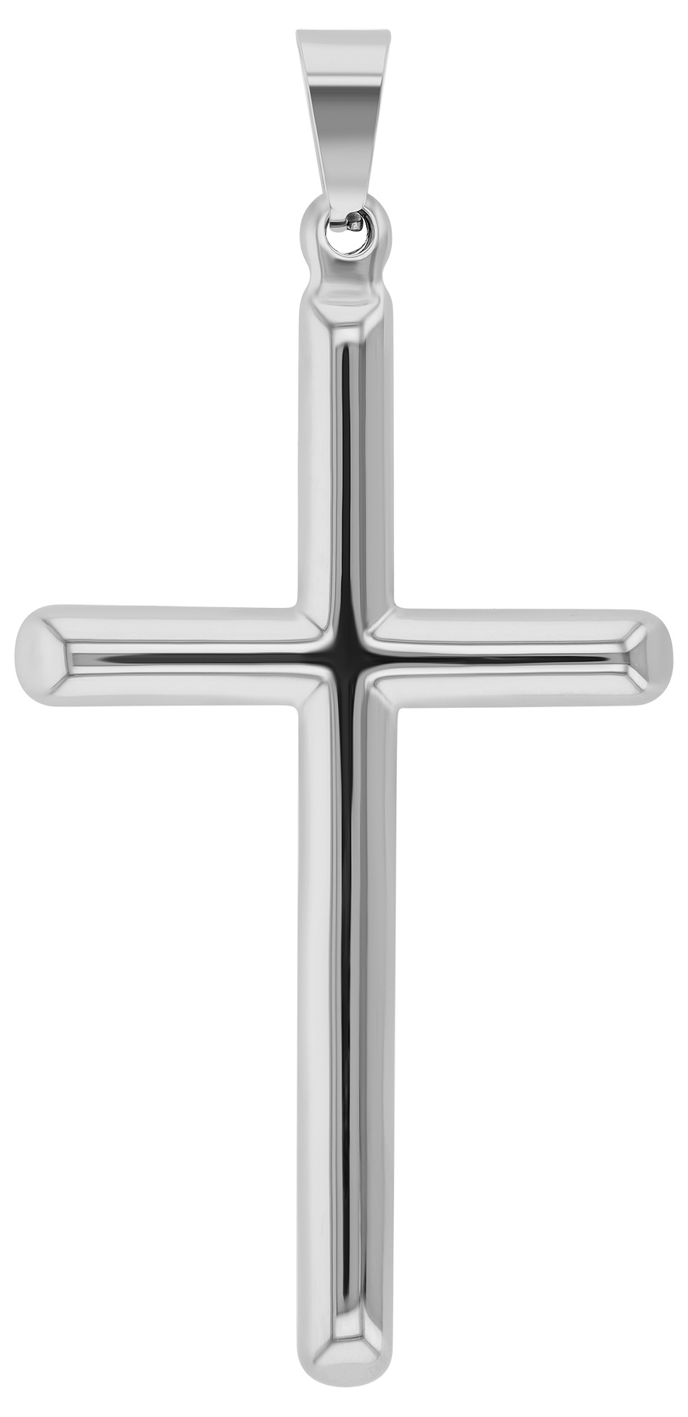 Adelia´s Kreuzanhänger »Unisex Anhänger ¿ Kreuz Kreuzanhänger aus Edelstahl«