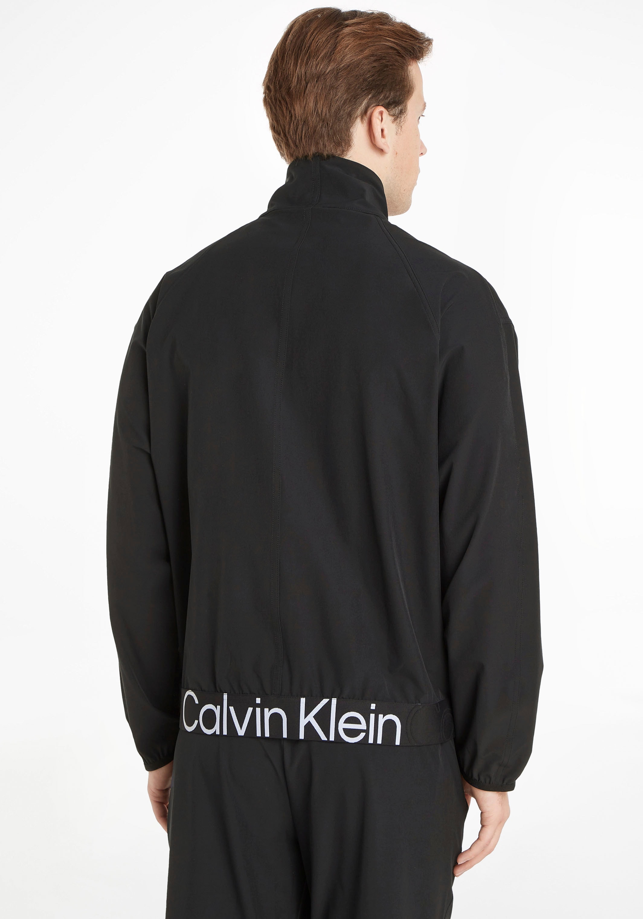 Calvin Klein Sport Outdoorjacke, mit hohem Stehkragen