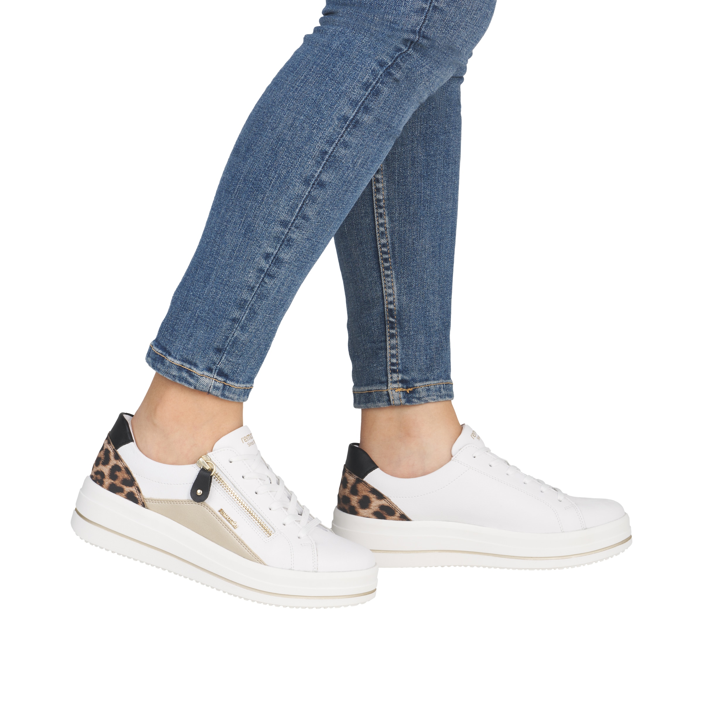 Remonte Plateausneaker  , Freizeitschuh, Halbschuh, Schnürschuh mit Soft-Einlage