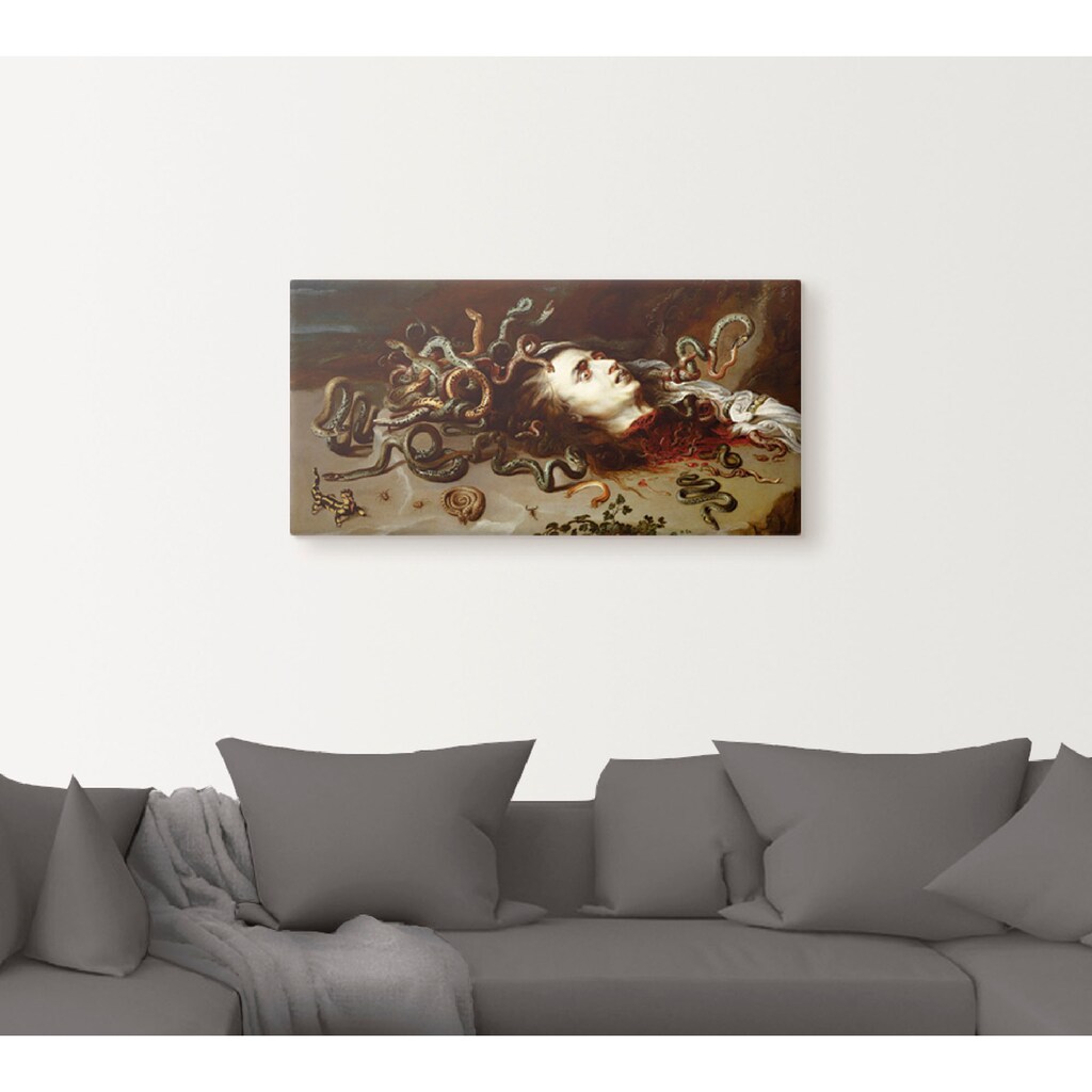 Artland Wandbild »Das Haupt der Medusa«, klassische Fantasie, (1 St.)