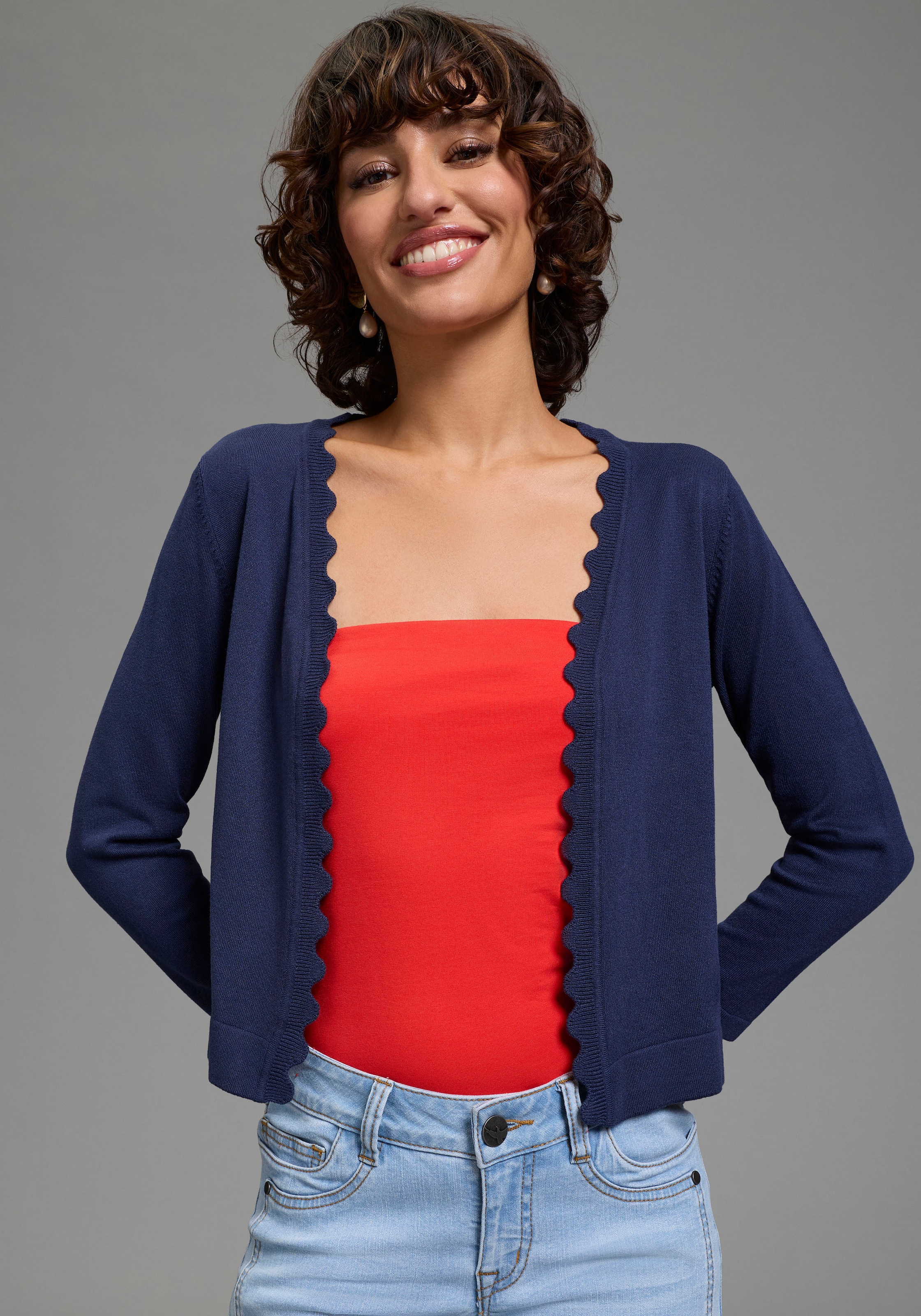 Melrose Bandeautop 2er-Pack,  mit Raffung an der Naht, durchgestepptes Rumpfabschluss