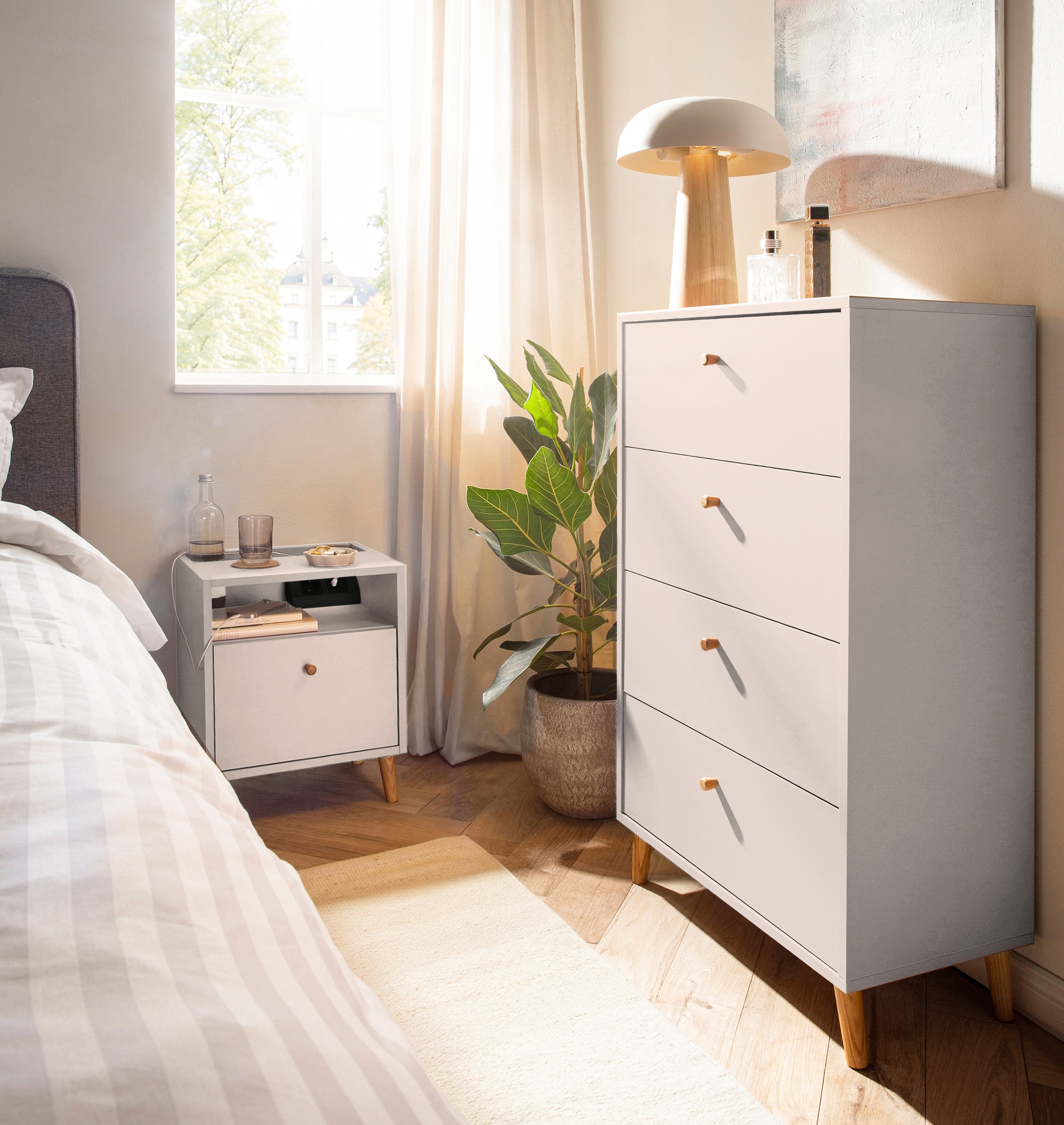 Schildmeyer Kommode »Bjarne, Kommode, melaminharzbeschichtet, Made in Germany, B: 60 cm« 1 Stk. tlg. Solide Verarbeitung - Dieses Produkt ist in Deutschland gefertigt