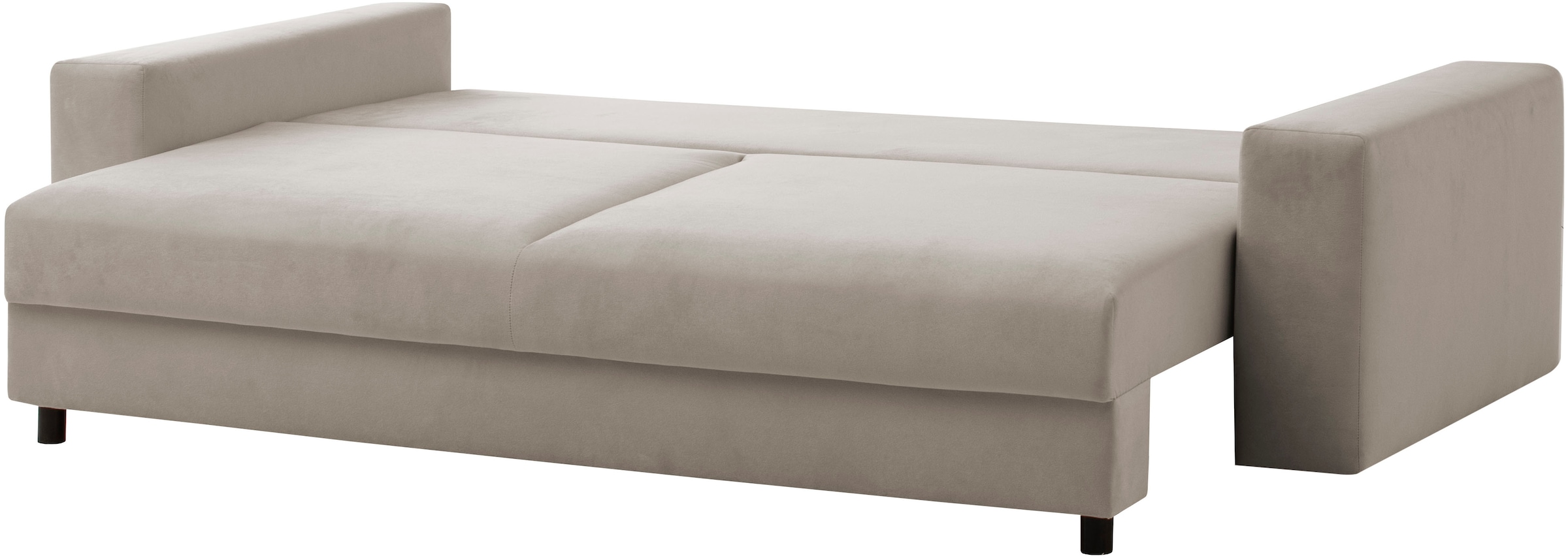 LeGer Home by Lena Gercke Schlafsofa »Imoga, Polster mit Schlaffunktion, 3-Sitzer Sofa, Couch mit Bettkasten«, in modernen Farben und Stoffen, Bettfunktion, Liegefläche: 200x150 cm