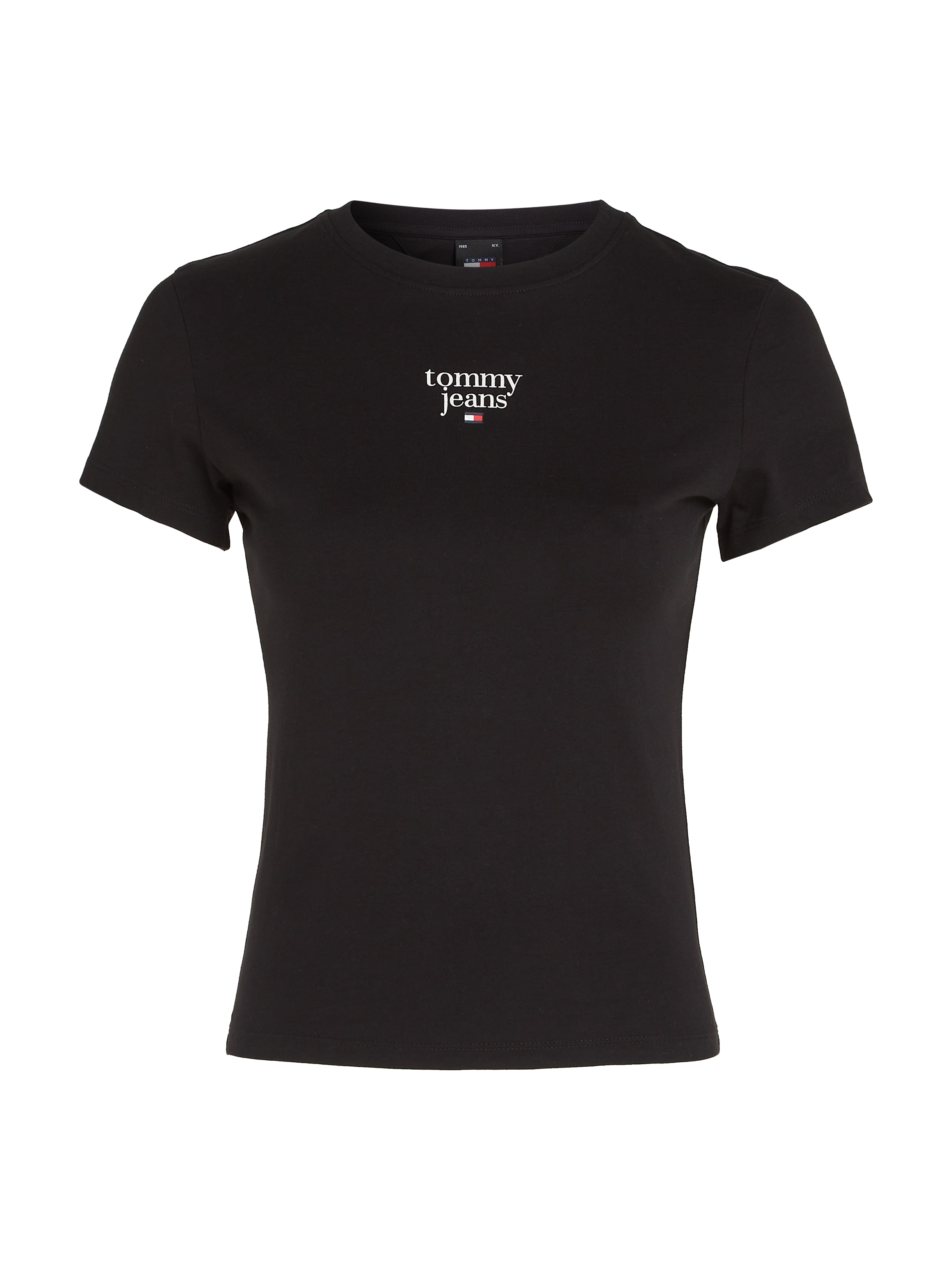 Tommy Jeans Curve T-Shirt »TJW SLIM ESSENTIAL LOGO1 TEE EXT«, in Großen Größen mit Logoschriftzug