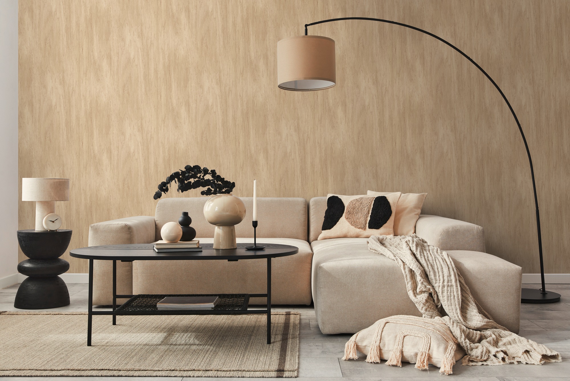 A.S. Création Vliestapete »French Affair Holzoptik Tapete Mustertapete Holzwand Natur« matt strukturiert Vliestapete Holztapete für Schlafzimmer Küche Wohnzimmer Holzoptik