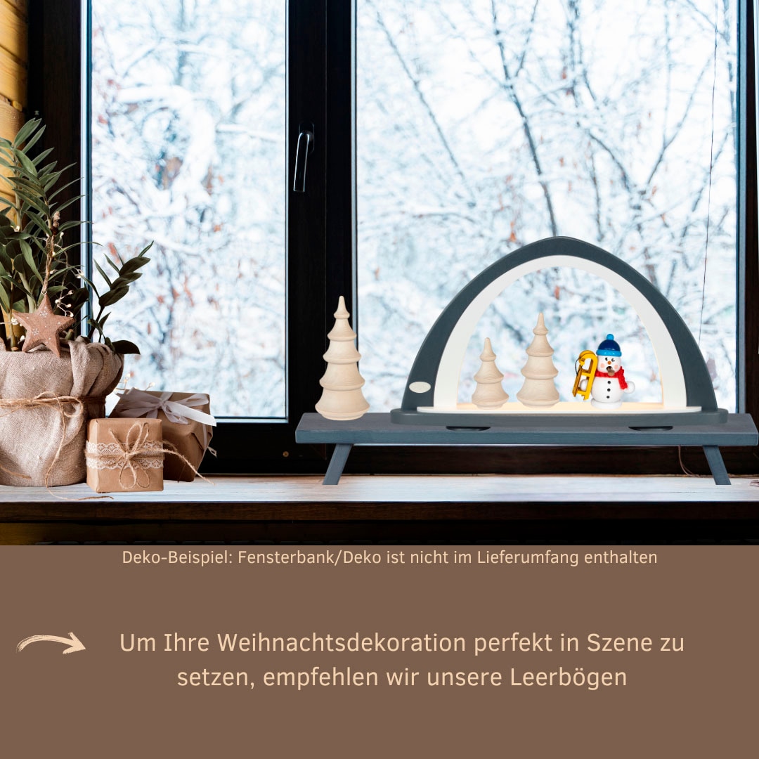 Weigla LED Schwibbogen »Weihnachtsdeko«, Leerbogen zum Selbstbestücken