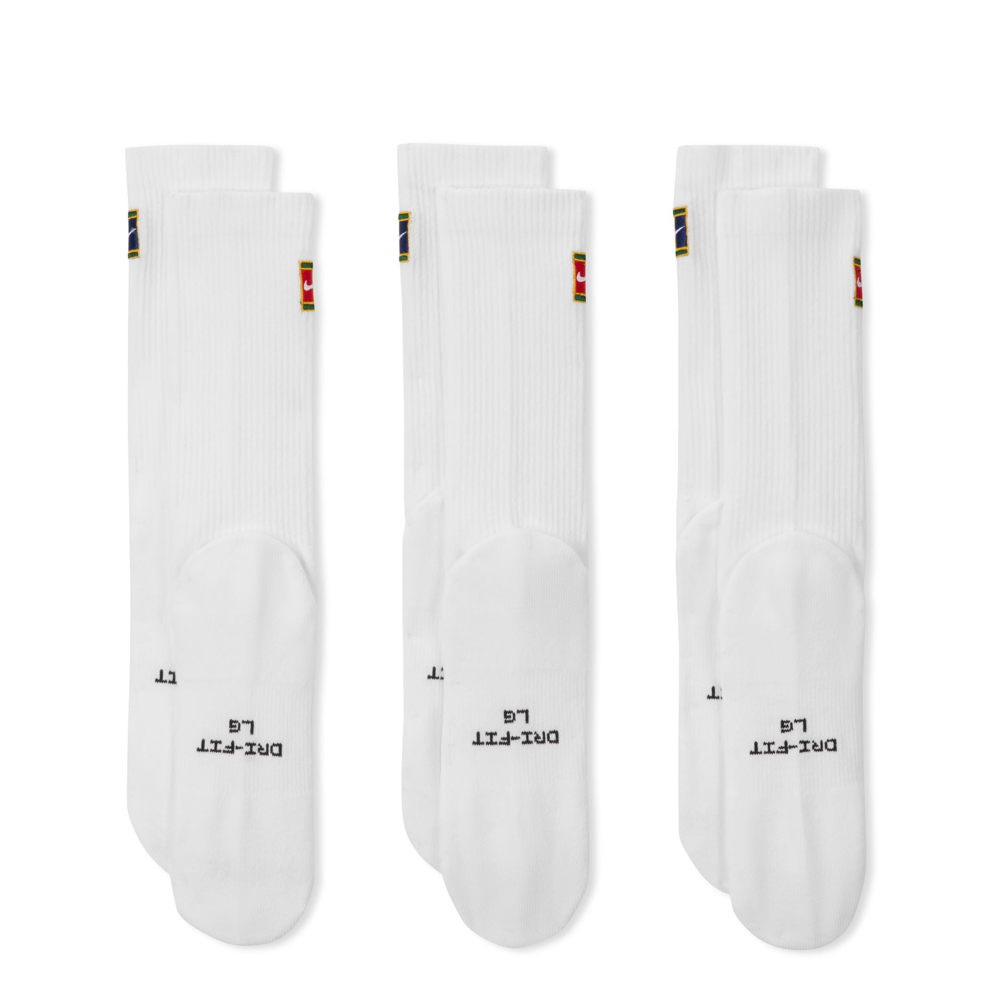 Nike Sportsocken »U NK ED ELVD CRW 3P TENNIS 144« im praktischen 3er-Set, für Erwachsene, formstabil, mit flexiblem Sitz