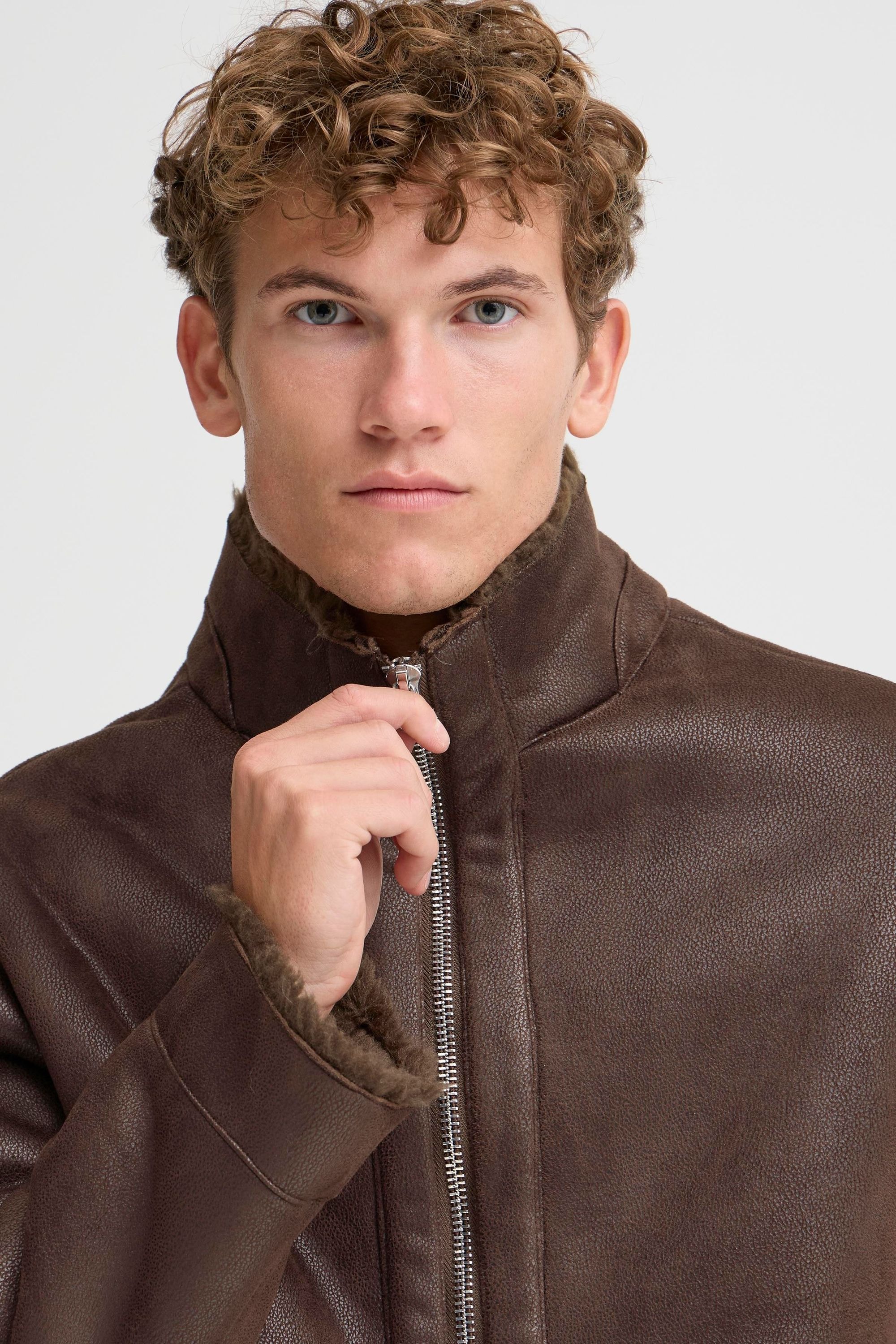 Casual Friday Plüschjacke »Plüschjacke CFMACKSEN«
