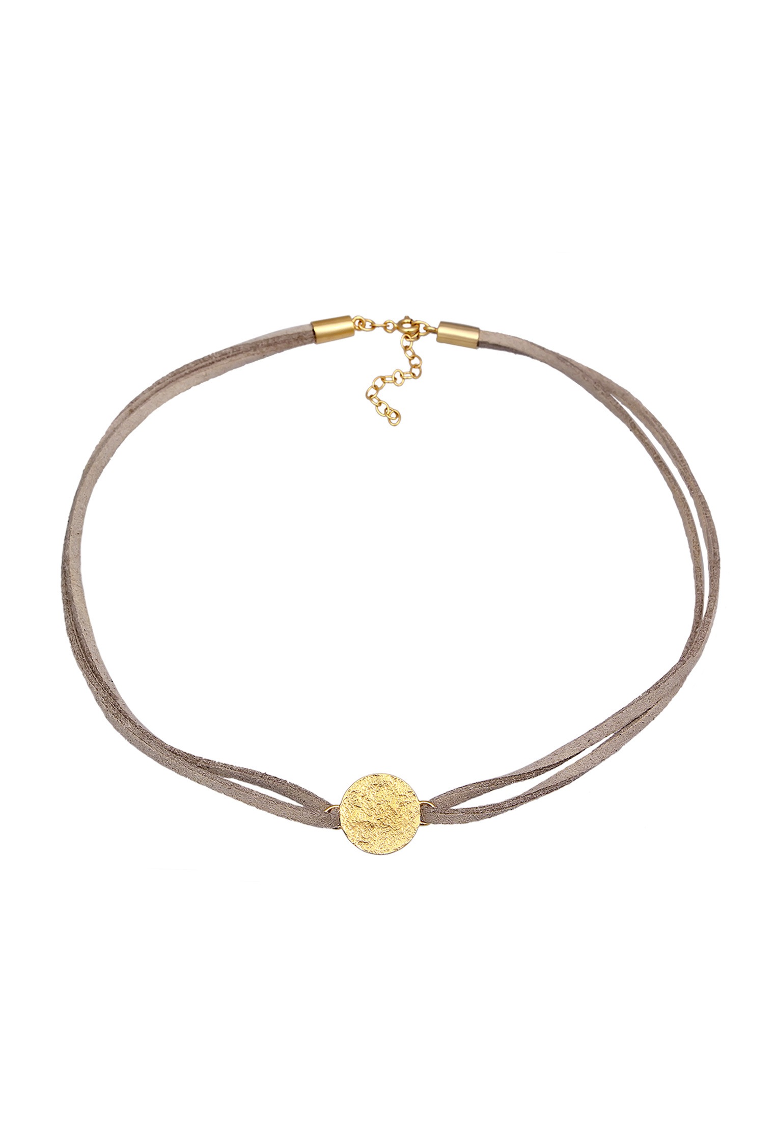 Elli Choker »Halskette Choker Plättchen Halsband 925 Silber«