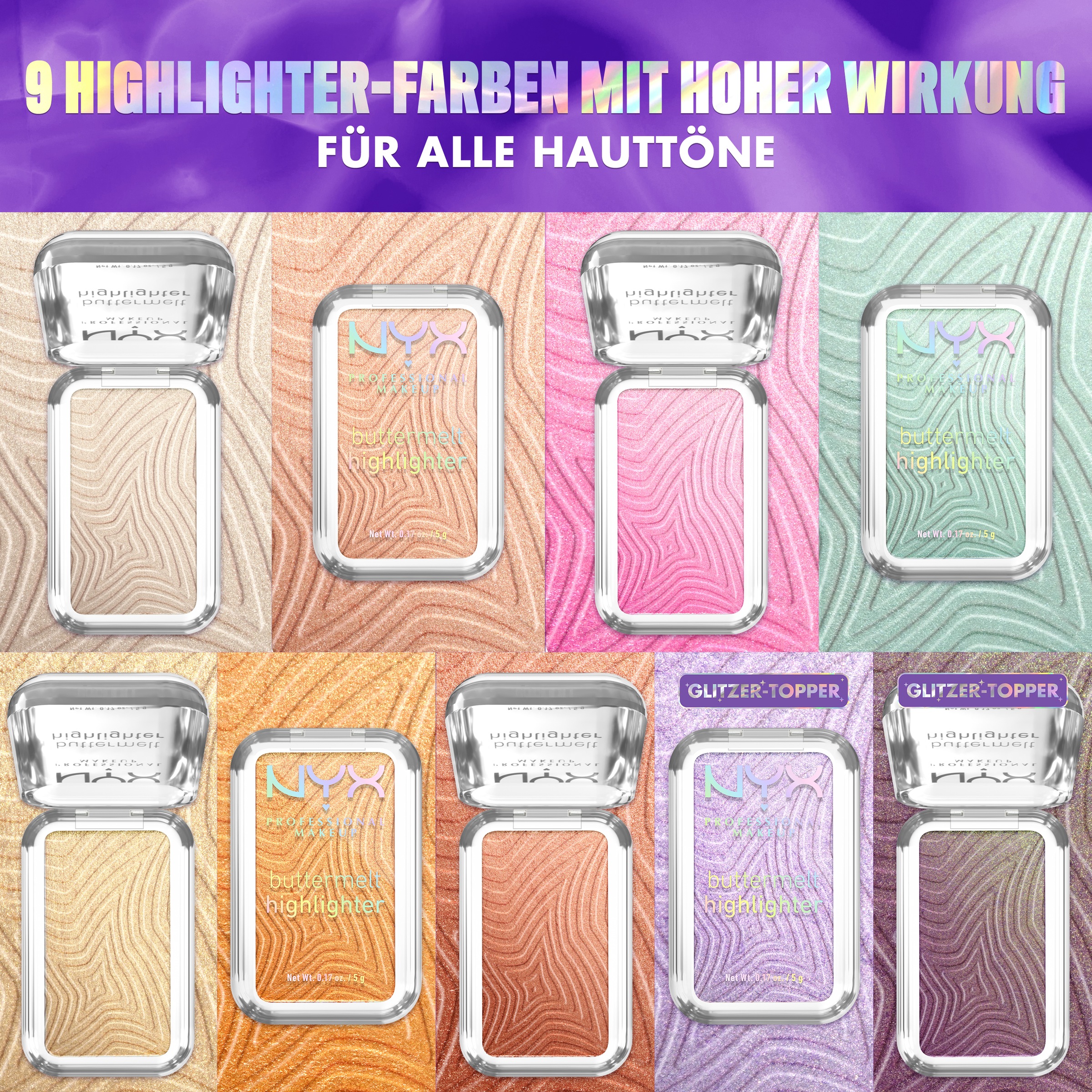 NYX Highlighter »NYX Professional Makeup Buttermelt Highlighter«