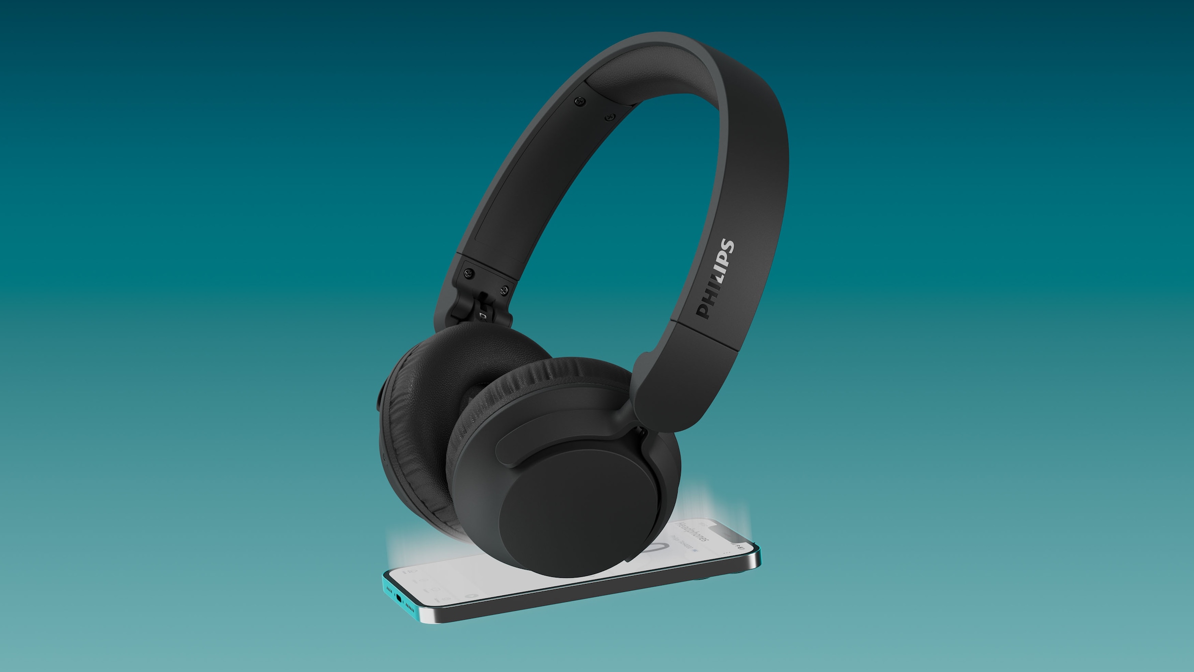 Philips On-Ear-Kopfhörer »TAH4500BK/00« Bluetooth Active Noise Cancelling (ANC)