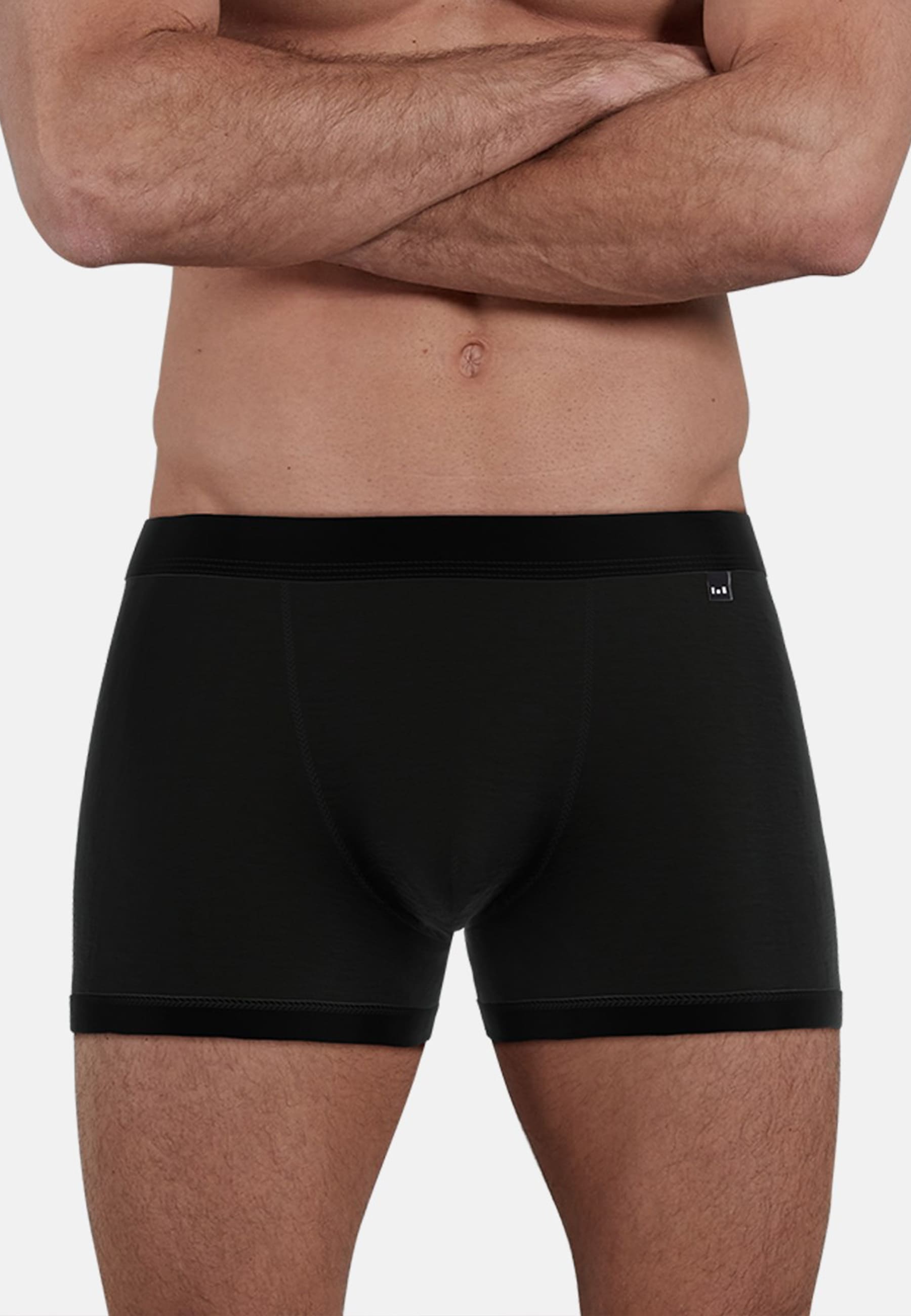 GÖTZBURG Boxershorts »X-lastic«, (2er-Pack), ohne Eingriff, Slim Fit, elastischer Bund