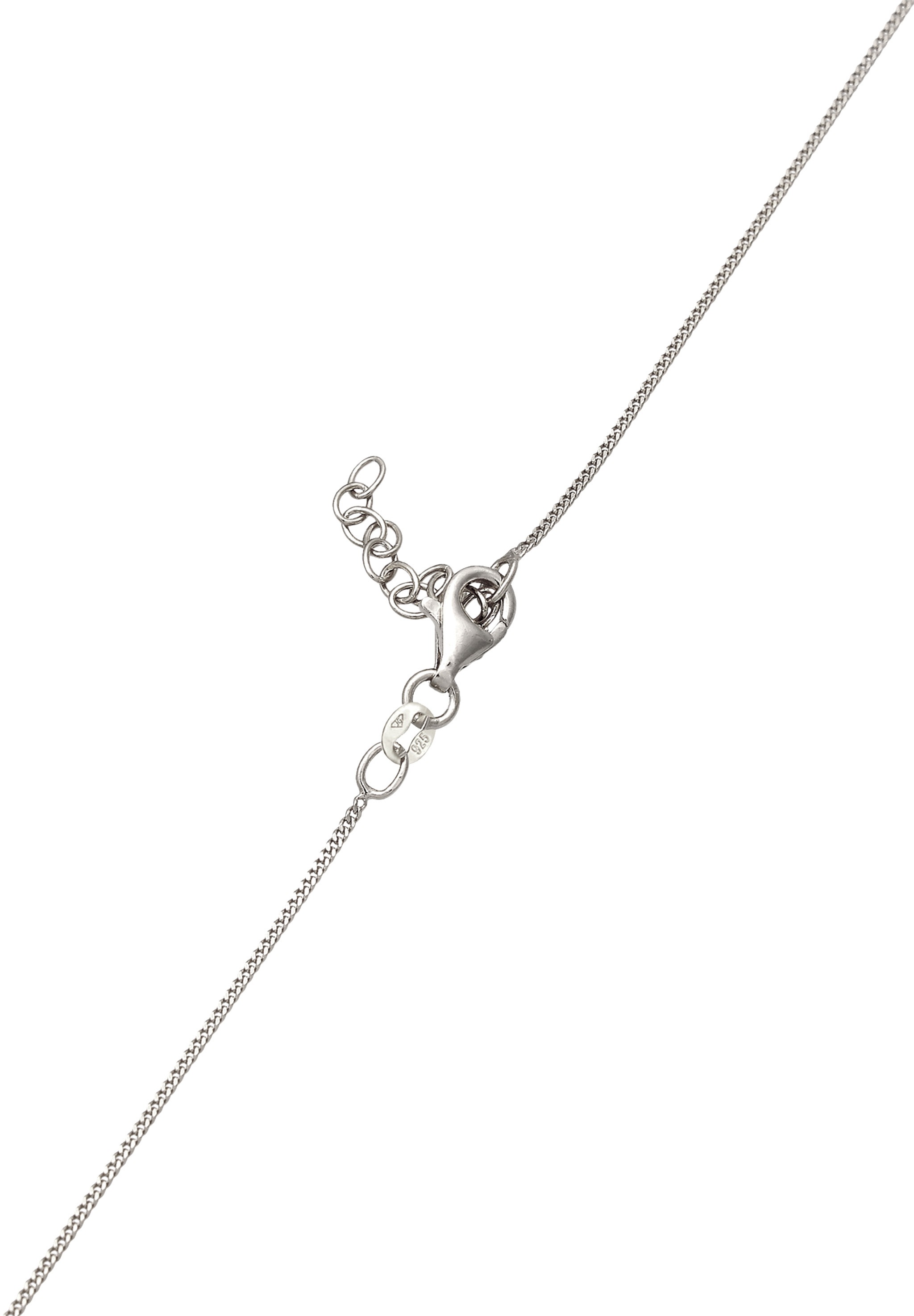 Elli Ohrring und Ketten Set »Schmuckset Glas Kristalle Rose 925 Sterling Silber«