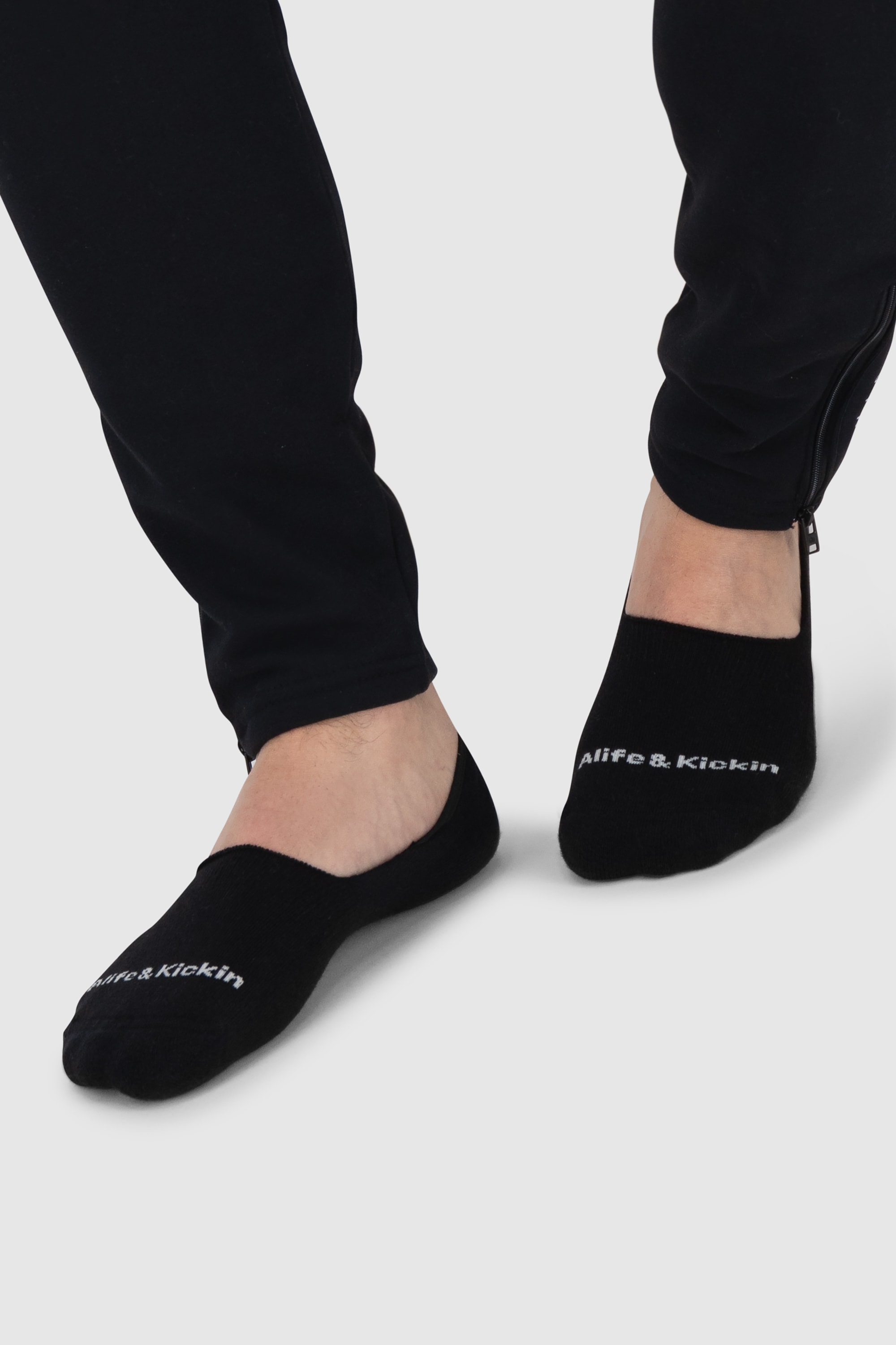 Alife & Kickin Füßlinge Füßlinge, Sneakersocken aus Baumwolle mit rutschfesten Silikonstreifen