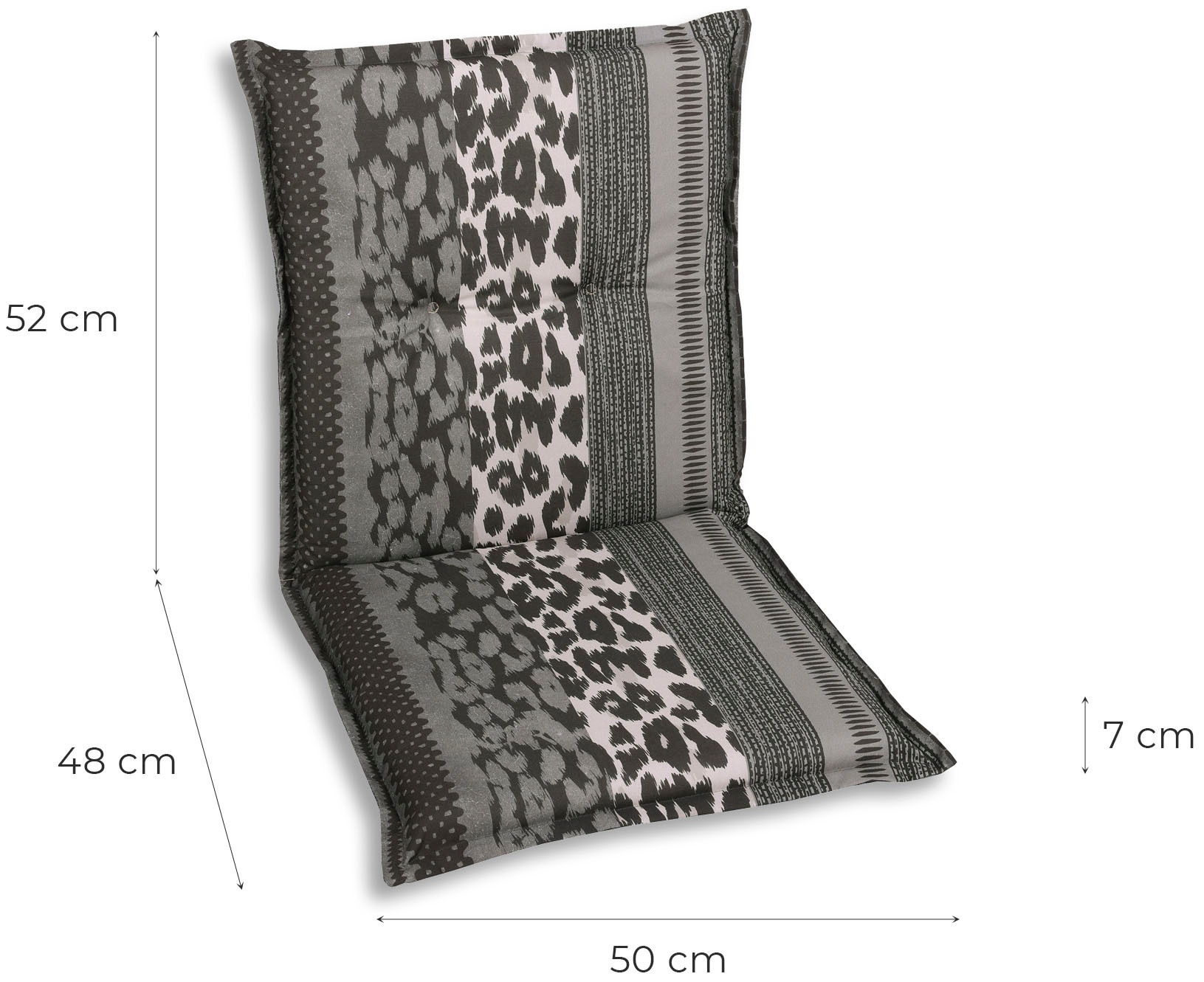 GO-DE Sesselauflage »Sesselauflage nieder«